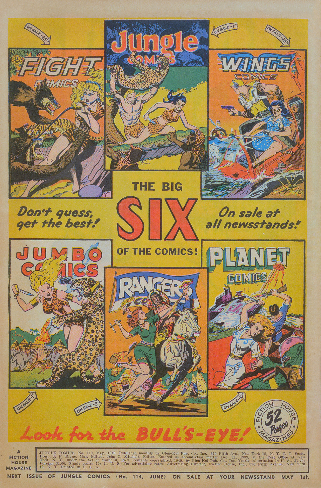Read online Jungle Comics comic -  Issue #113 - 2
