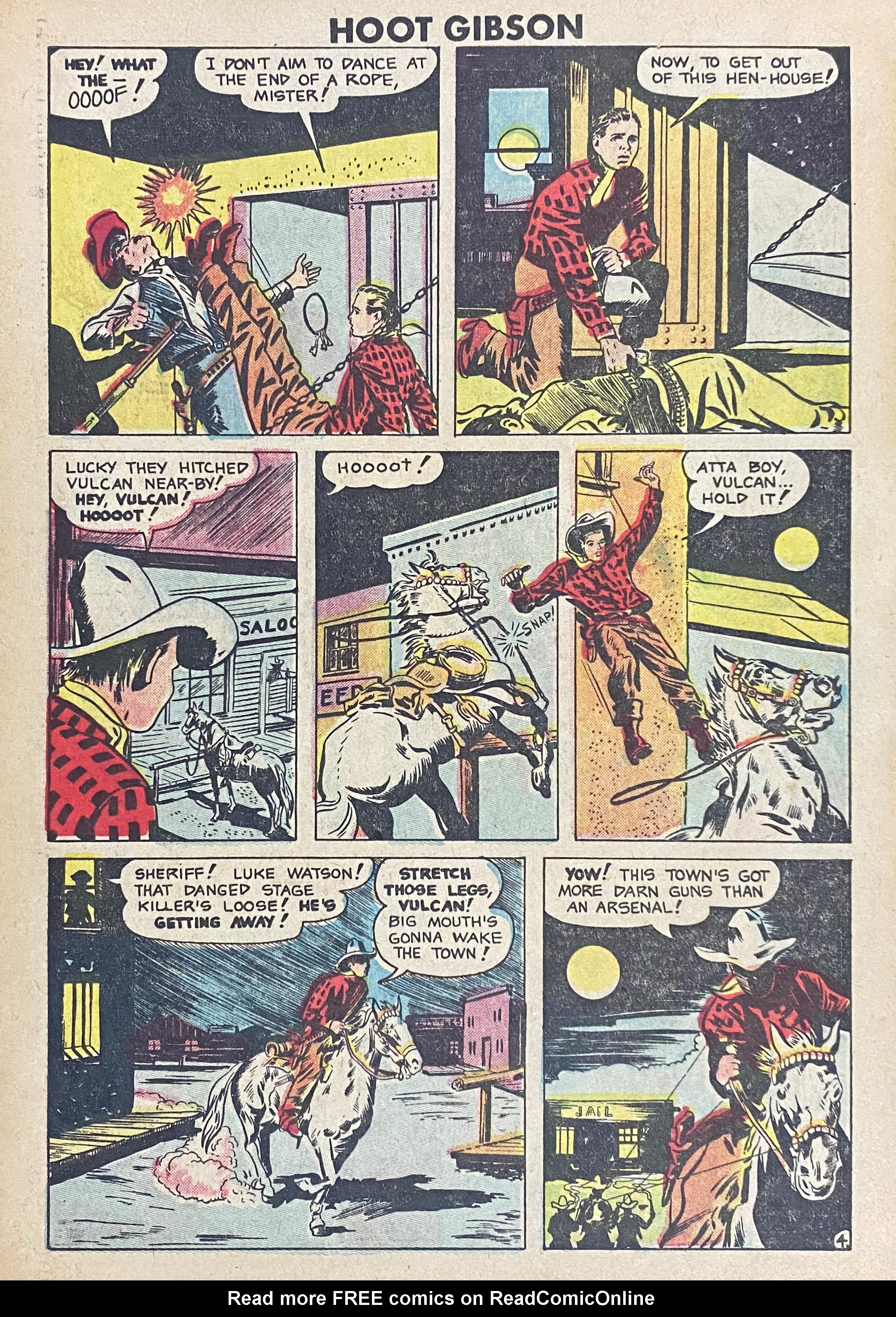 Read online Hoot Gibson comic -  Issue #3 - 5