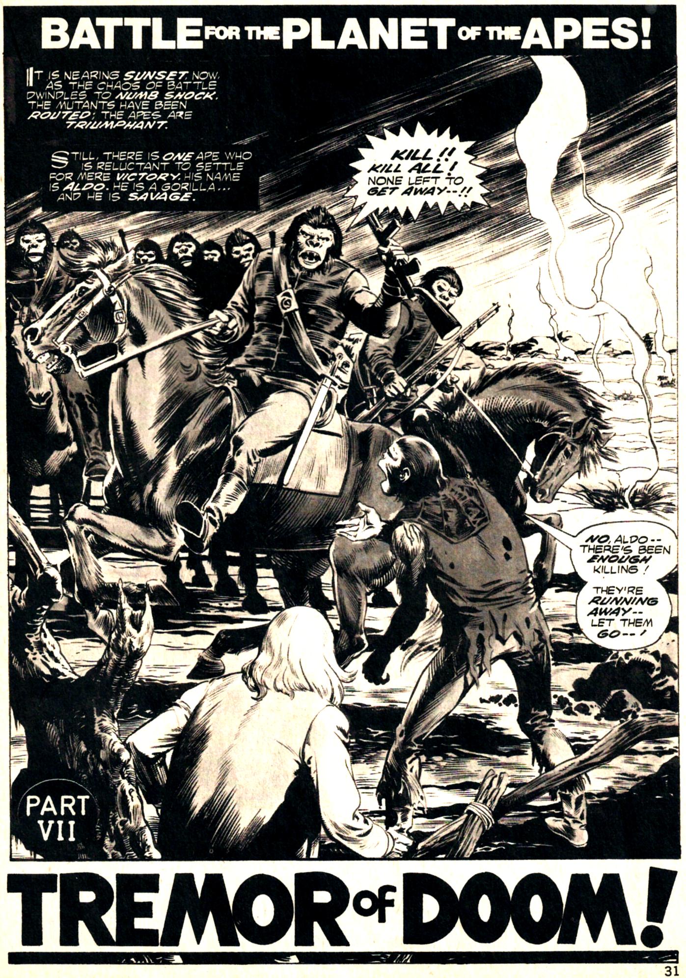 Read online Planet of the Apes comic -  Issue #28 - 30