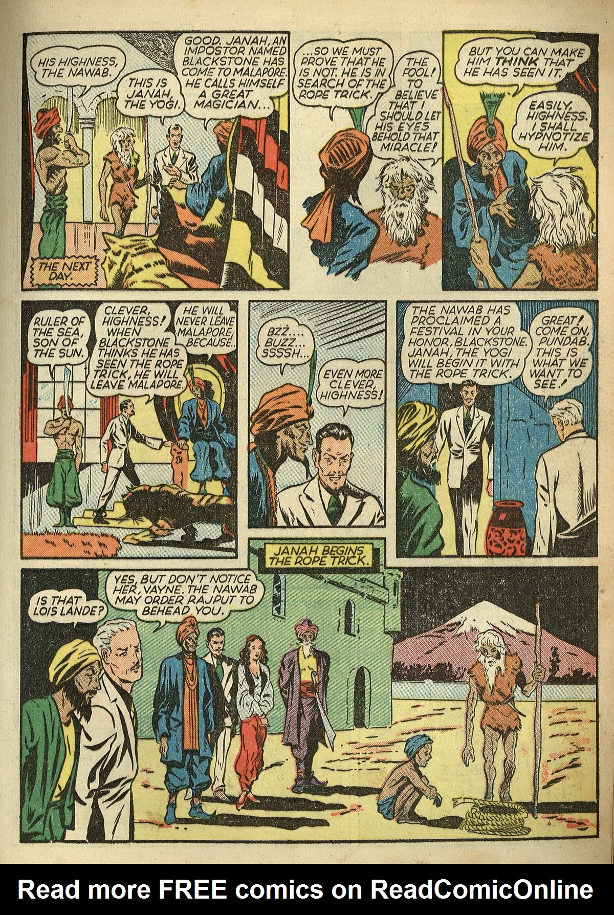 Read online Super-Magician Comics comic -  Issue #1 - 17