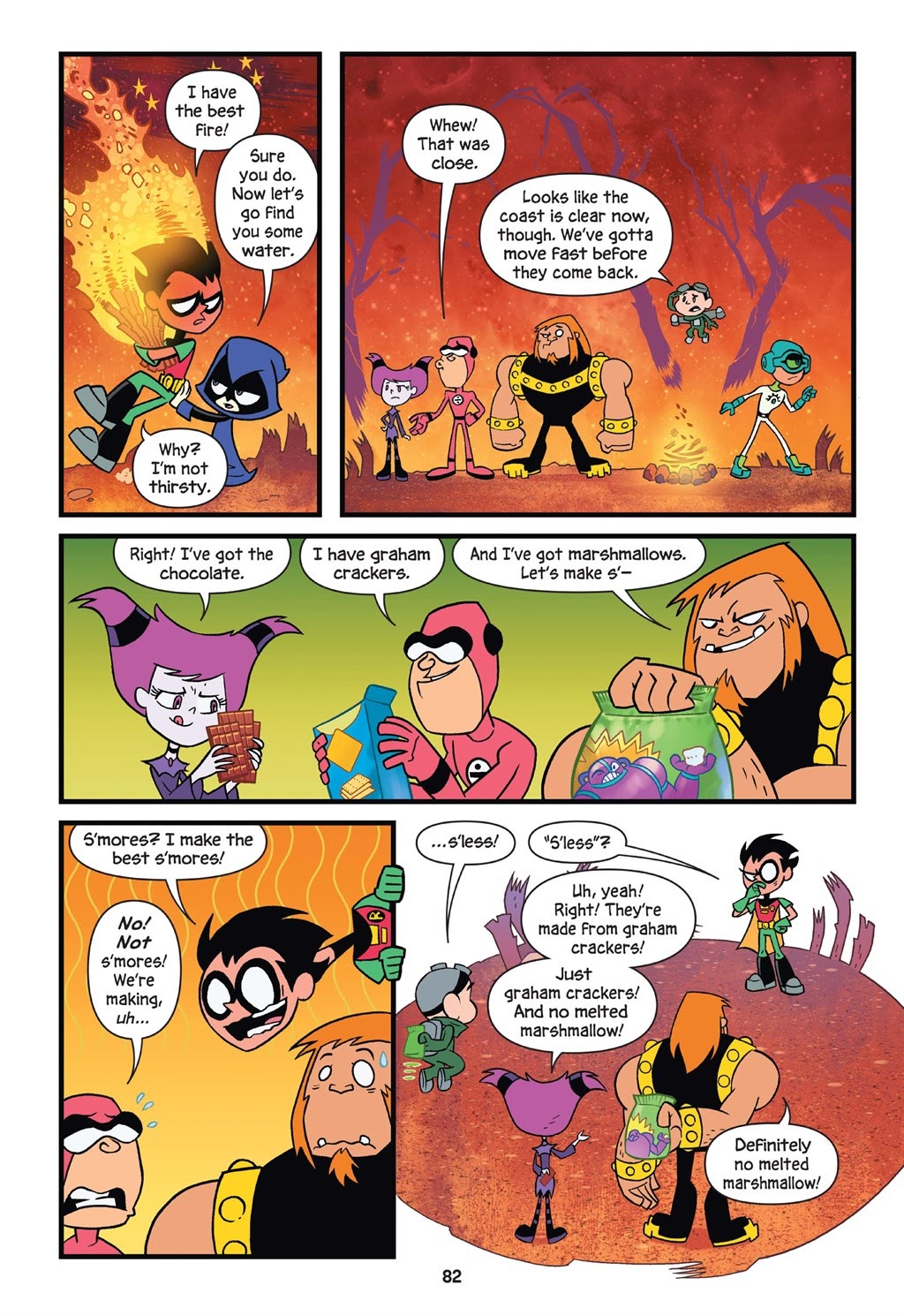 Read online Teen Titans Go! To Camp comic -  Issue # _TPB - 78
