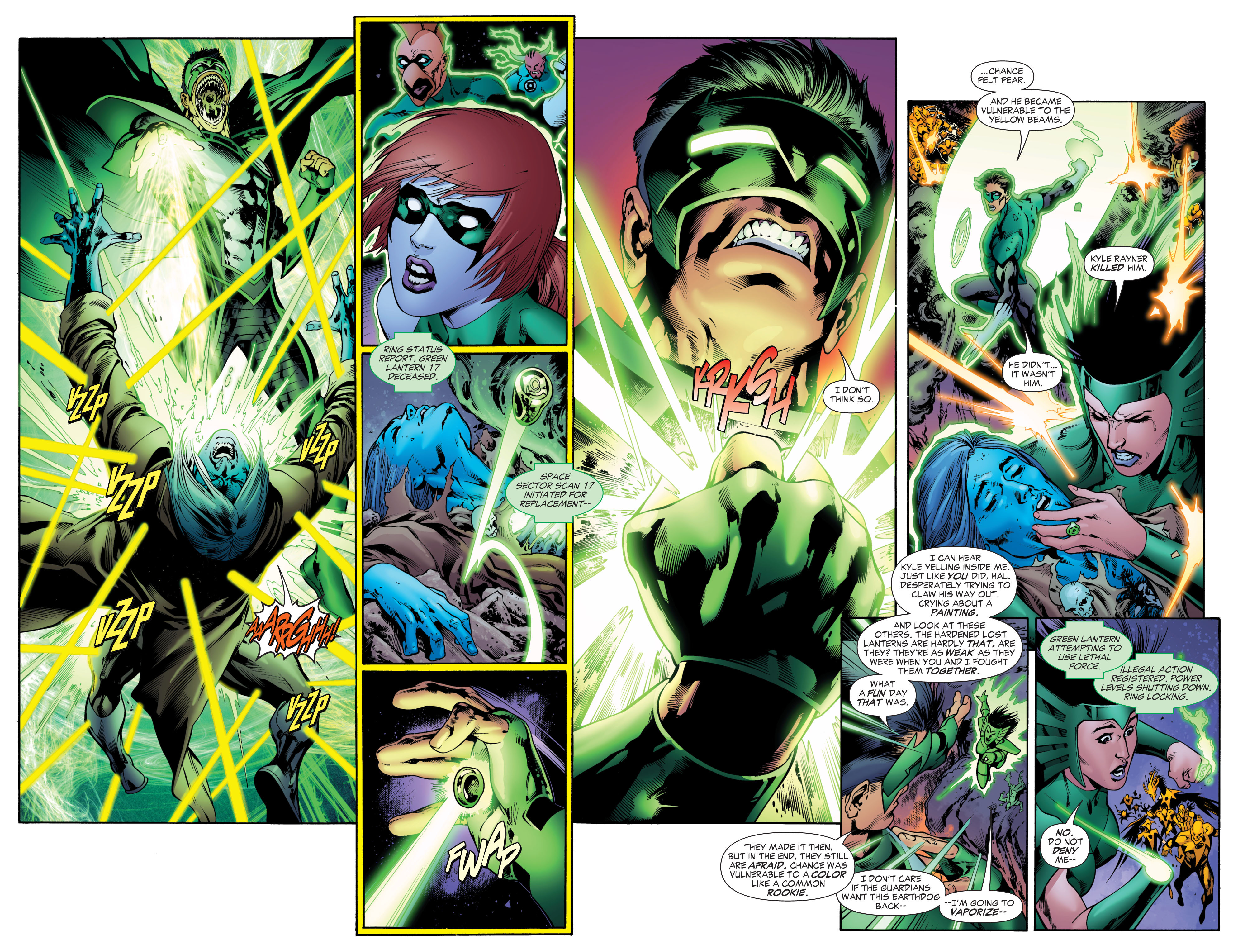 Read online Green Lantern: The Sinestro Corps War comic -  Issue # Full - 106