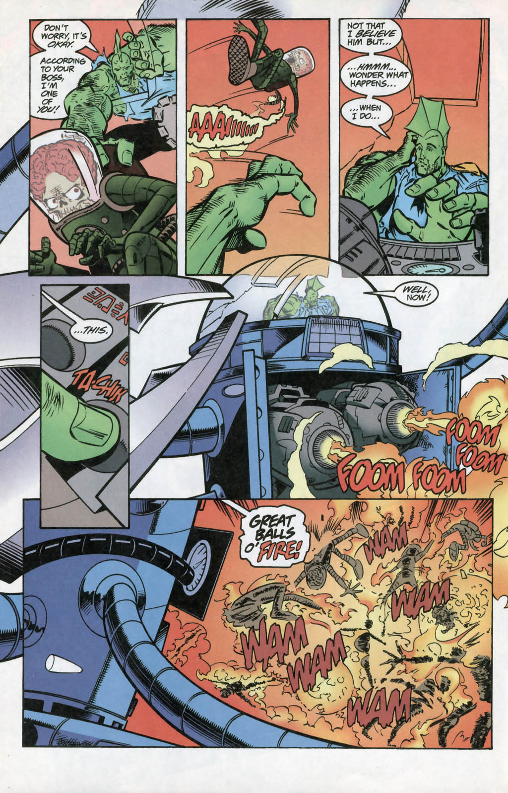Mars Attacks The Savage Dragon issue 1 - Page 18