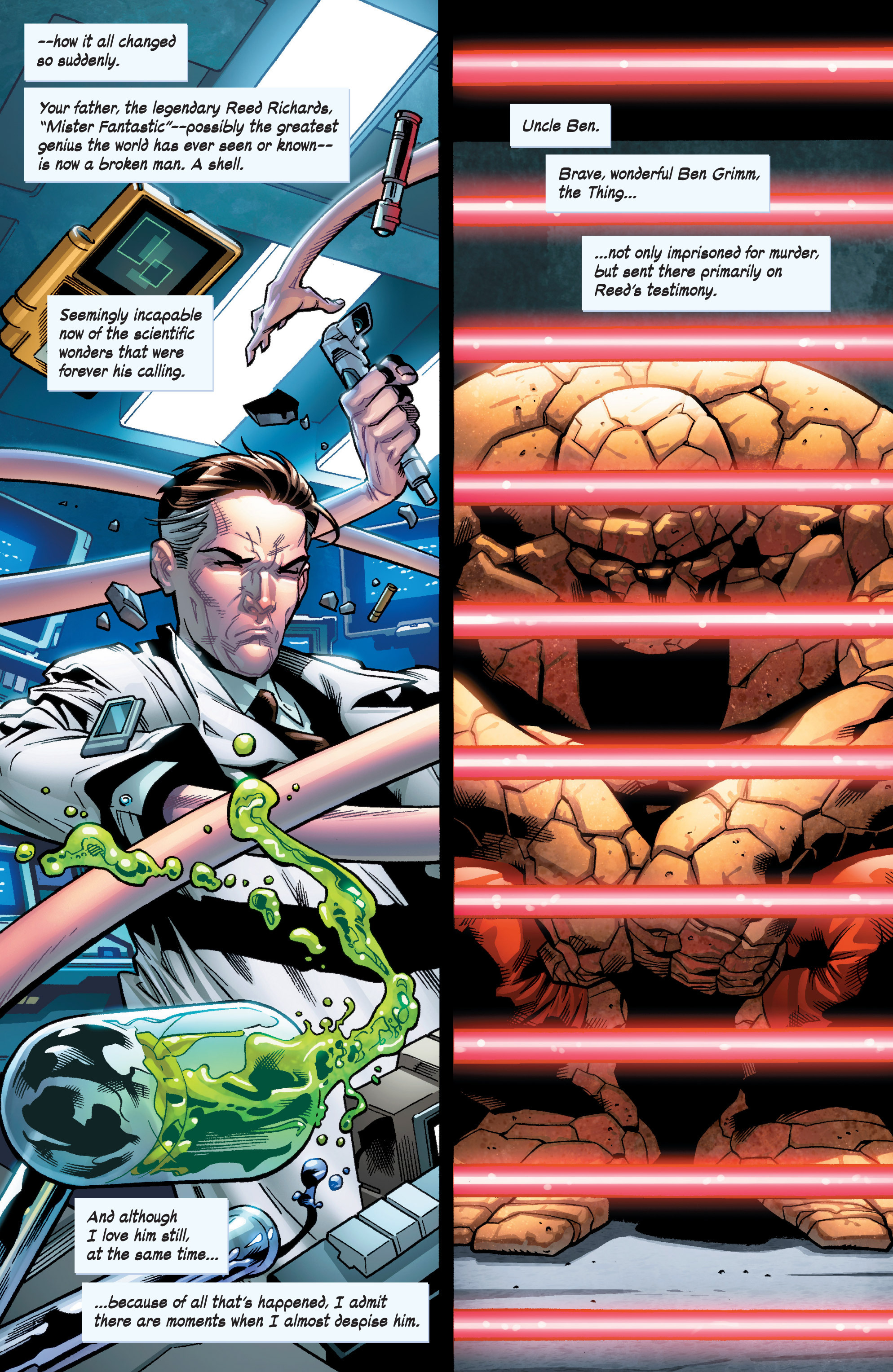 Read online Fantastic Four (2014) comic -  Issue #1 - 4