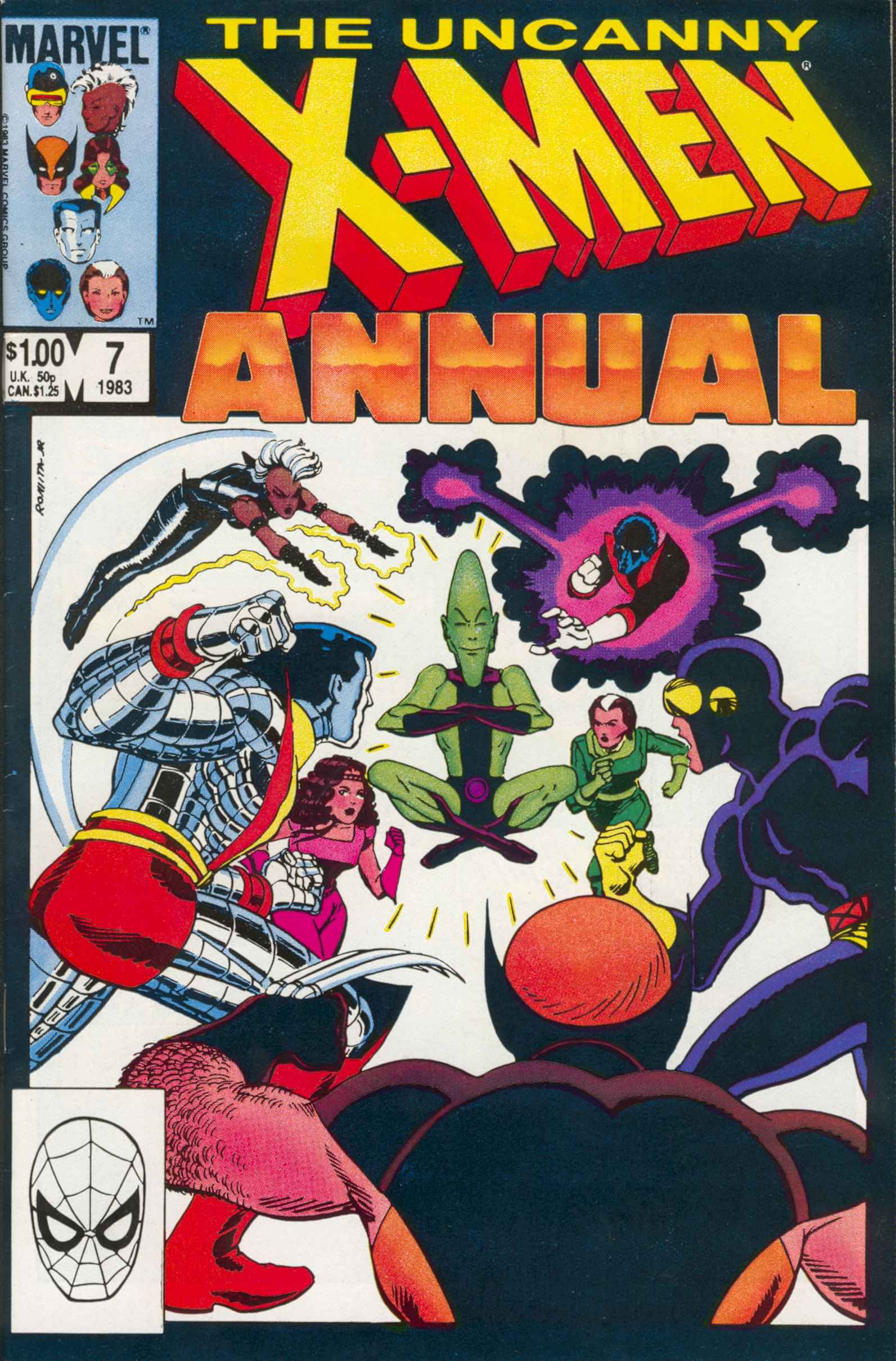 Read online X-Men Annual comic -  Issue #7 - 1