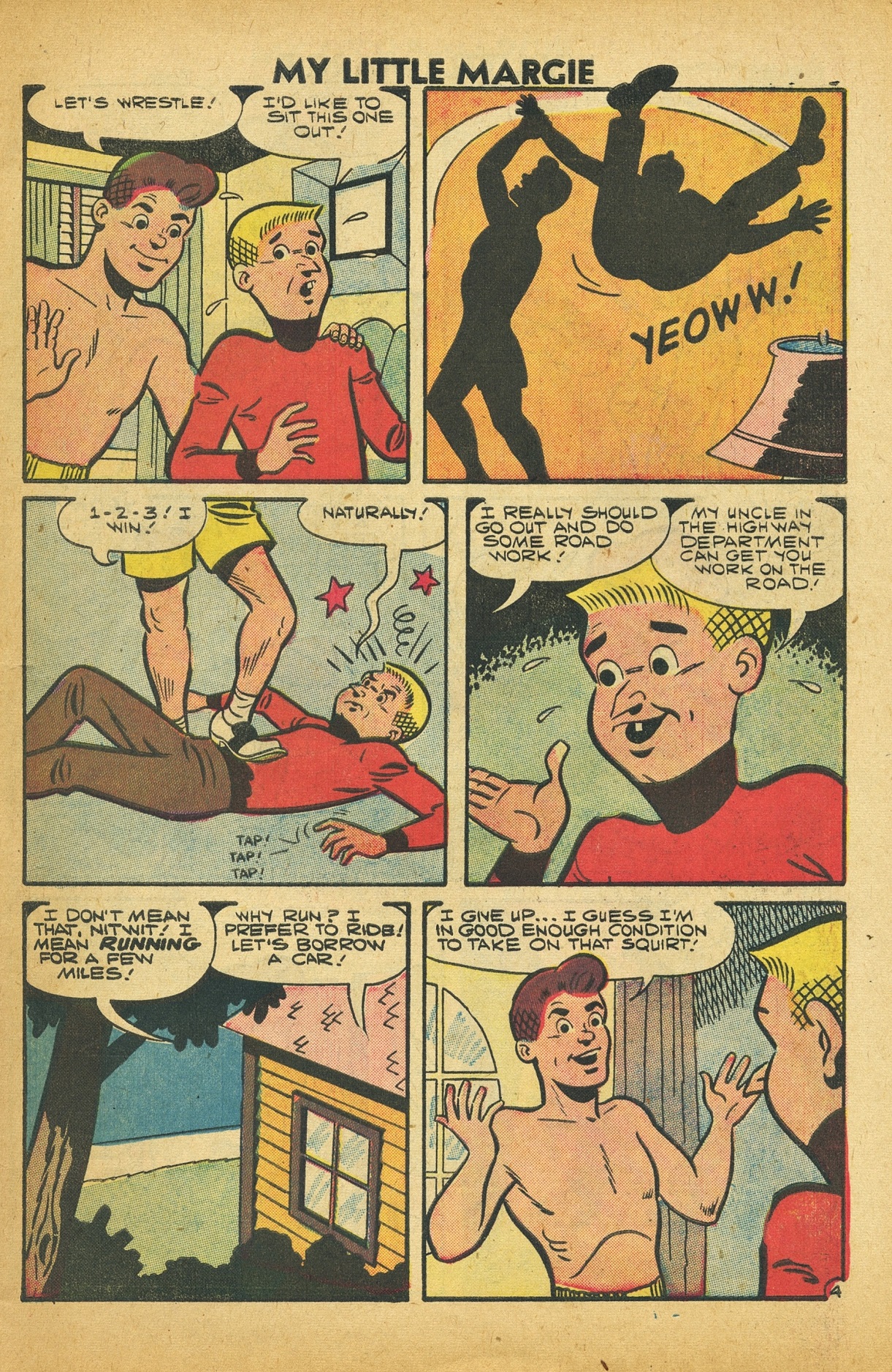 Read online My Little Margie (1954) comic -  Issue #21 - 7