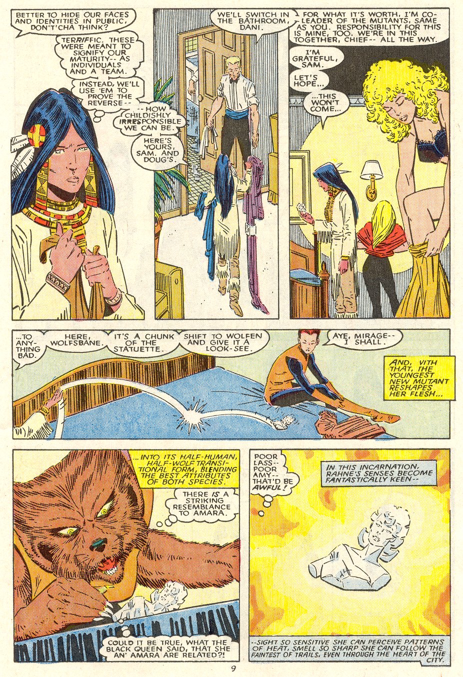 The New Mutants Issue #54 #61 - English 10