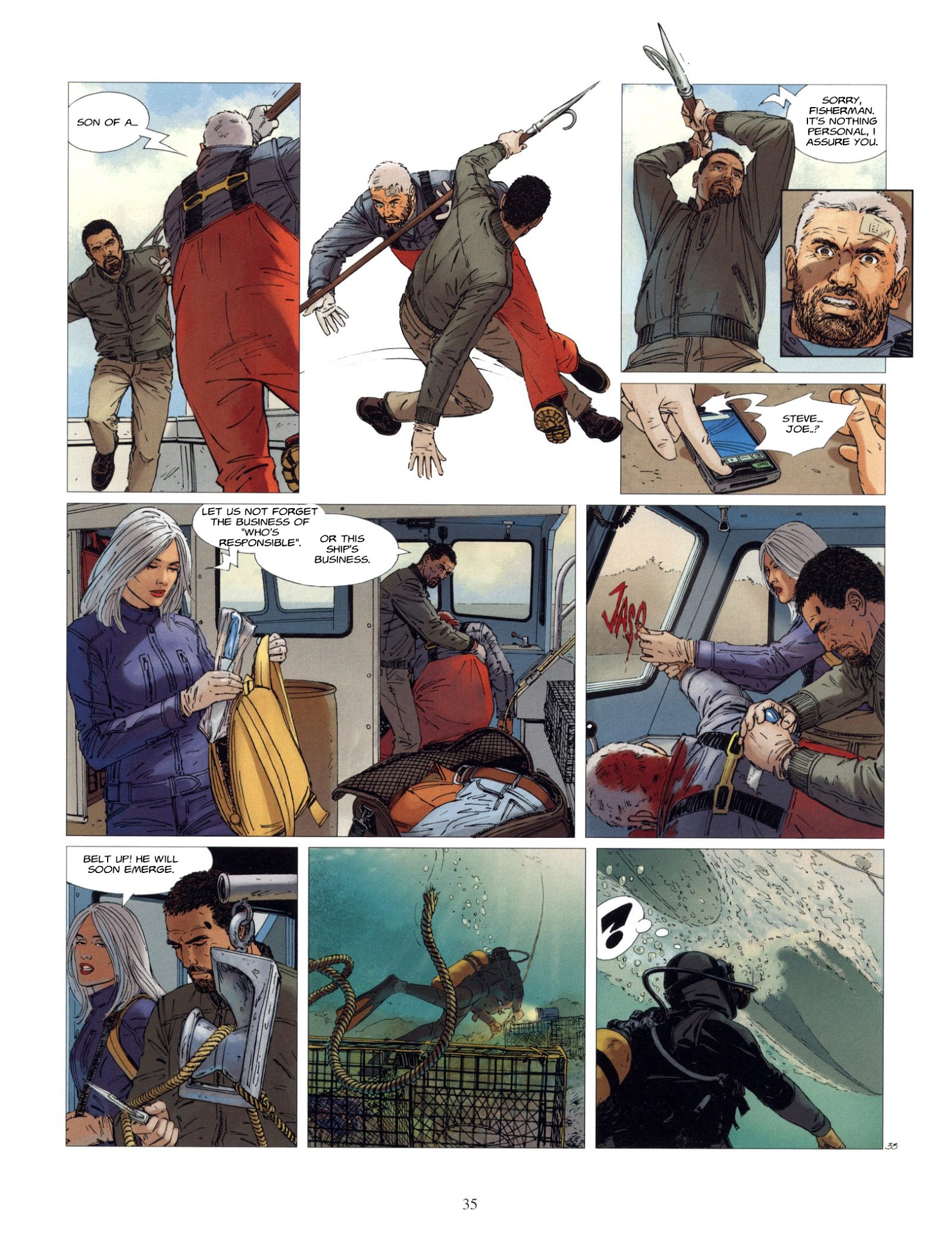 Read online XIII comic -  Issue #20 - 35