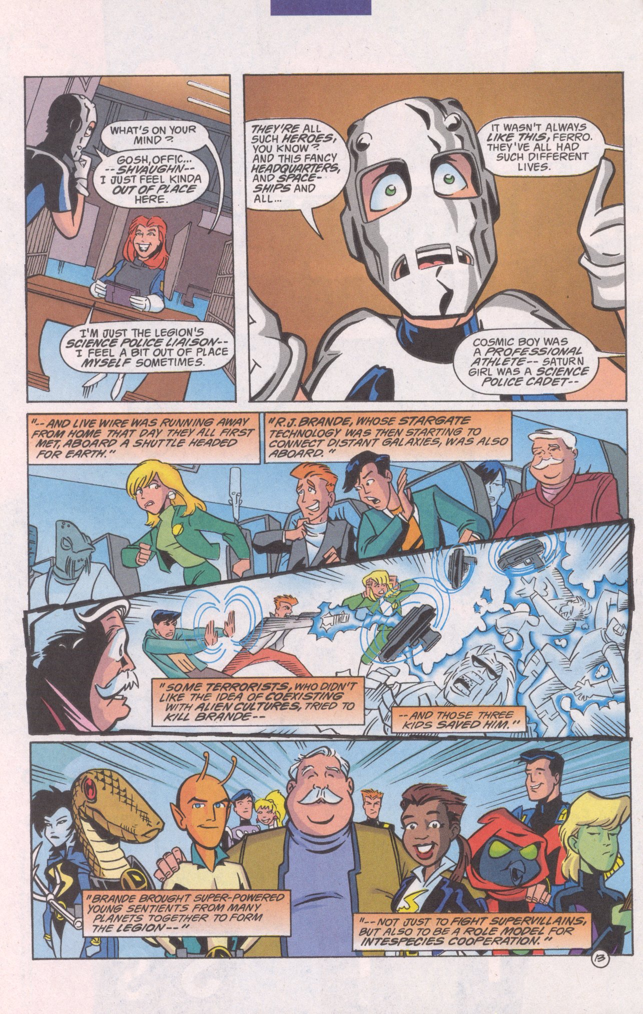 Read online Adventures in the DC Universe comic -  Issue #10 - 15