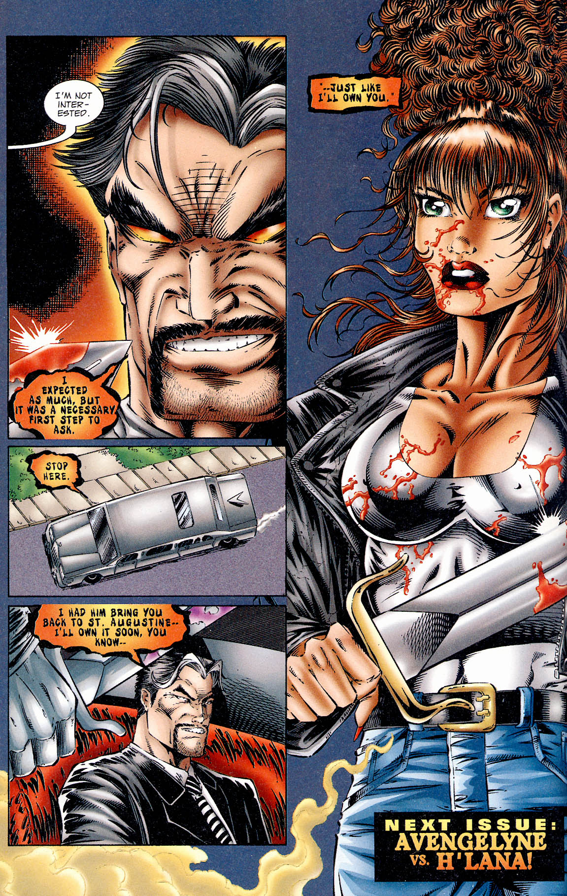 Read online Avengelyne (1995) comic -  Issue #1 - 22