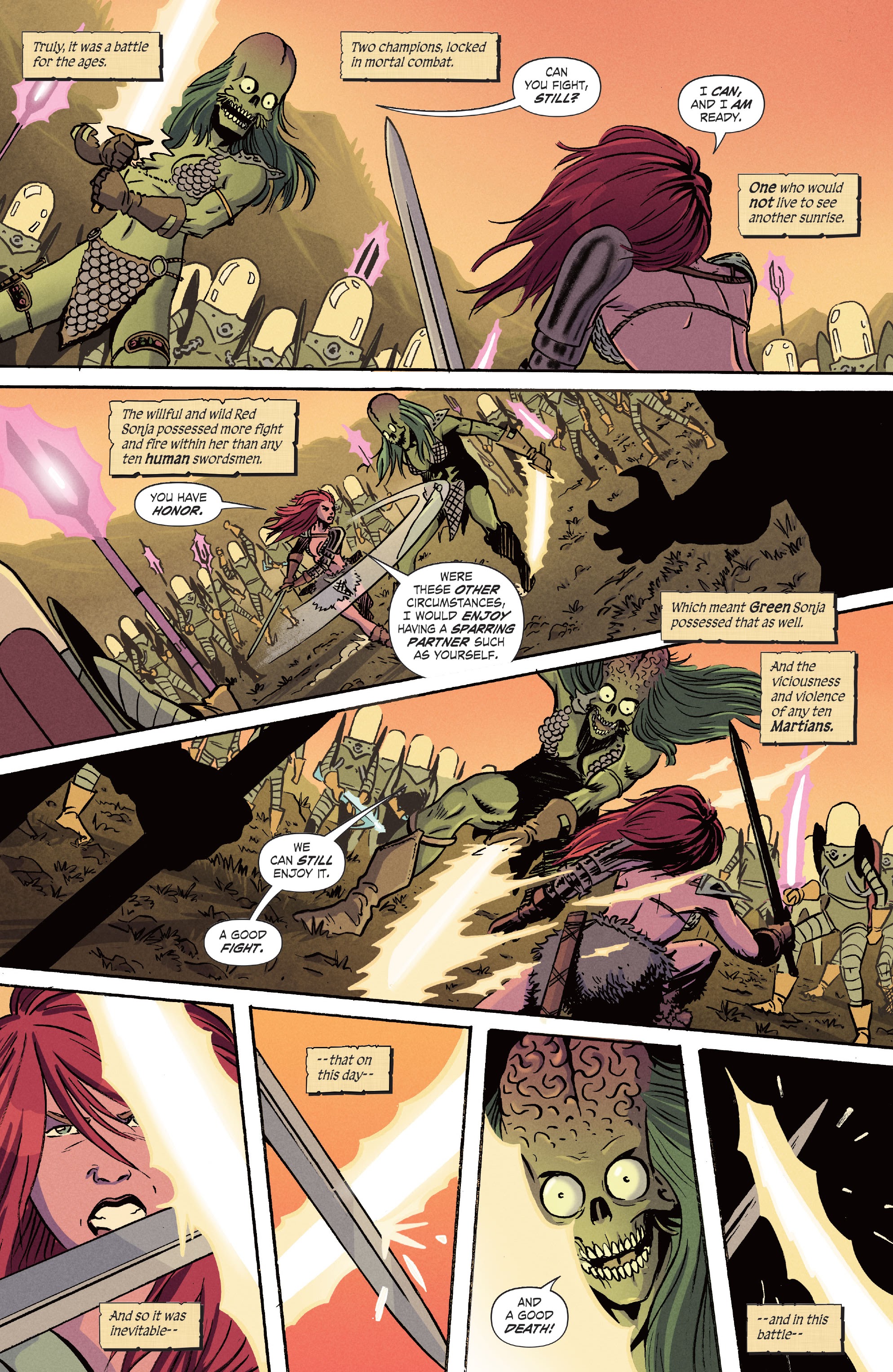 Read online Mars Attacks Red Sonja comic -  Issue #4 - 11