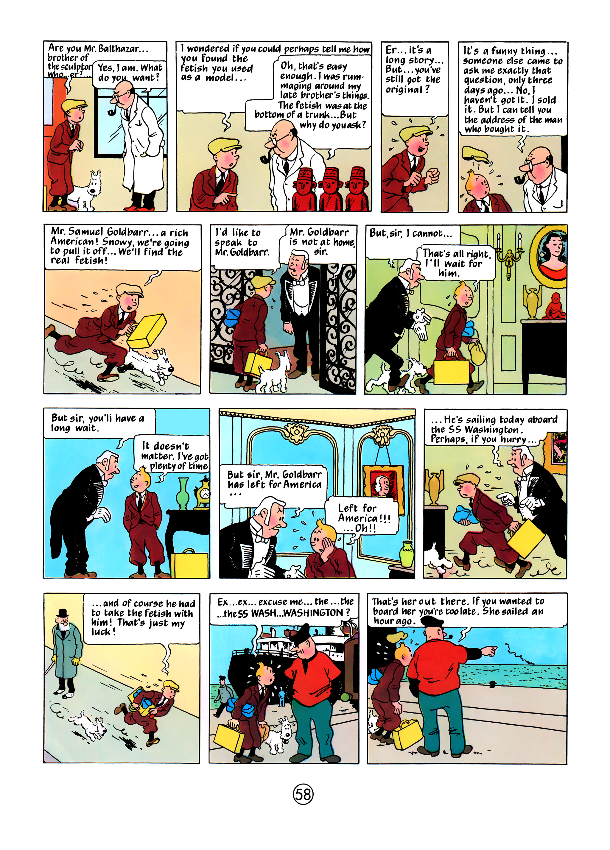 Read online The Adventures of Tintin comic -  Issue #6 - 61