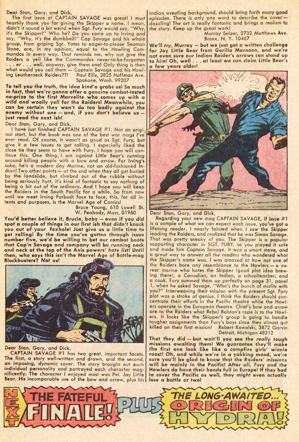 Read online Captain Savage and his Leatherneck Raiders comic -  Issue #3 - 33