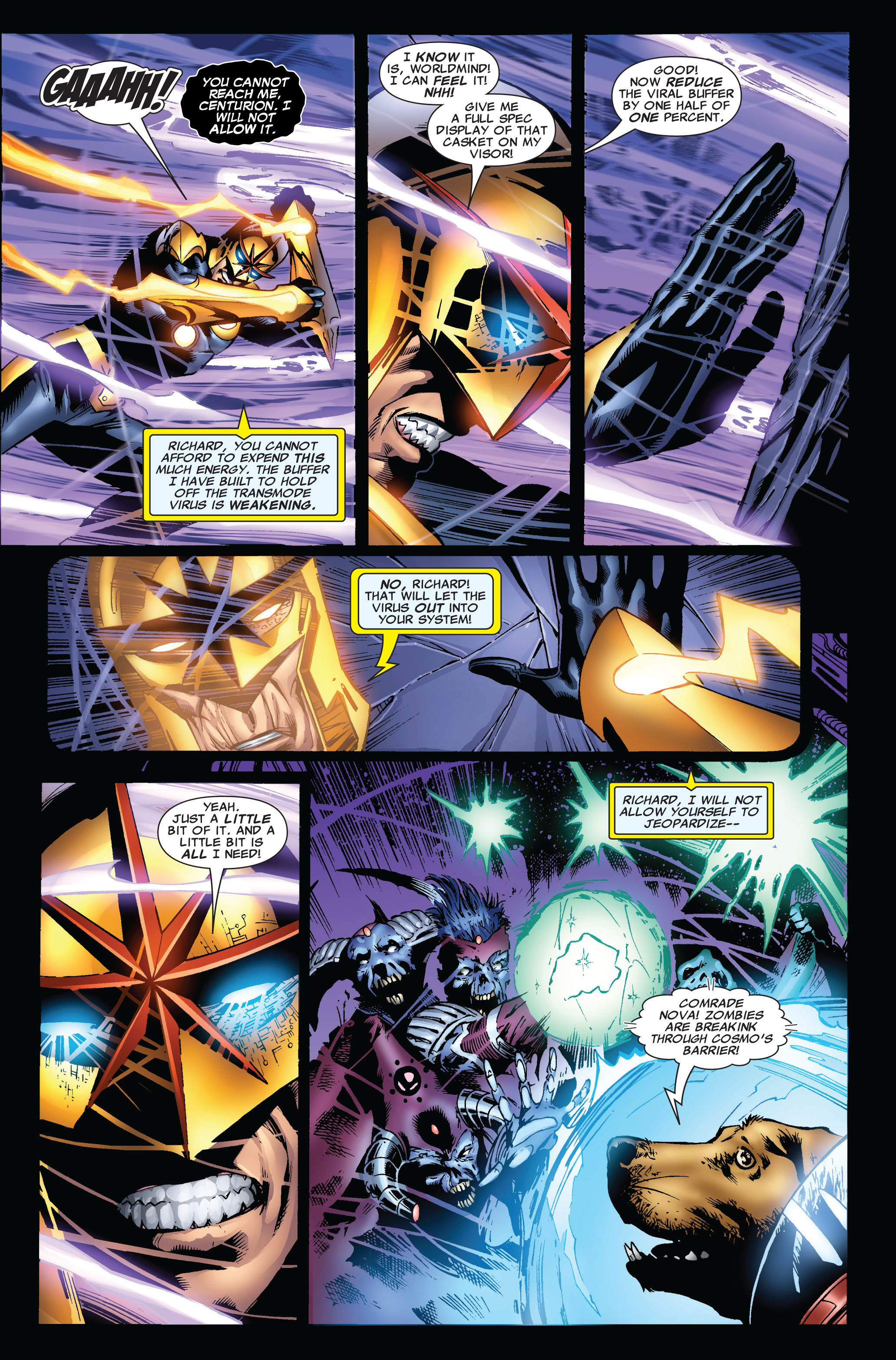 Read online Nova (2007) comic -  Issue #9 - 17