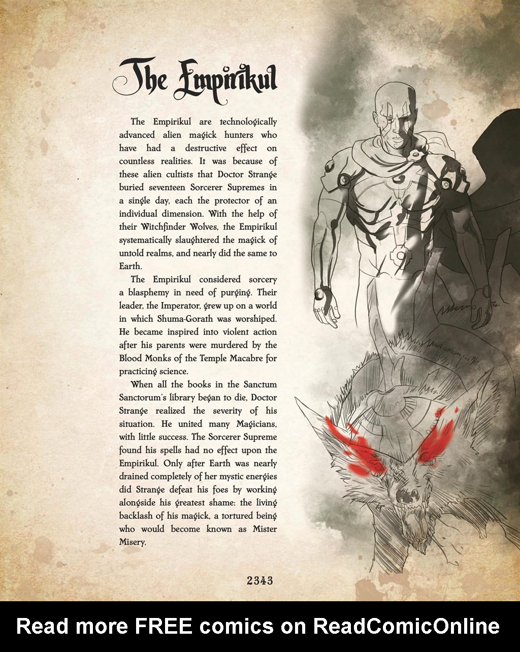 Read online Doctor Strange: The Book of the Vishanti comic -  Issue # TPB - 101