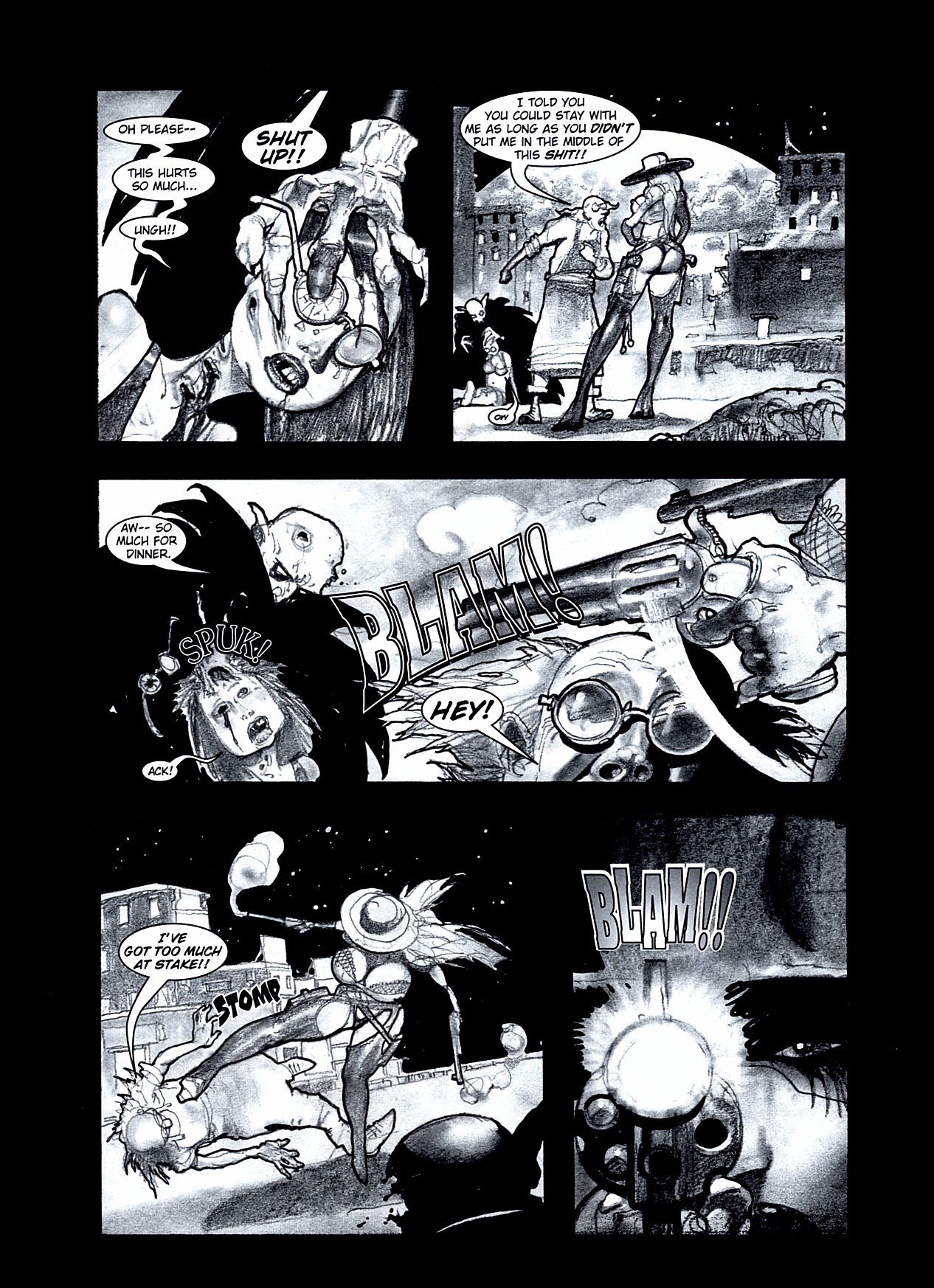 Read online Fistful of Blood (2002) comic -  Issue # TPB - 57