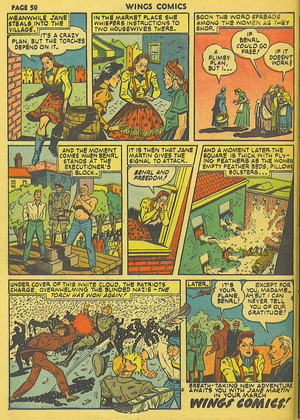 Read online Wings Comics comic -  Issue #18 - 51