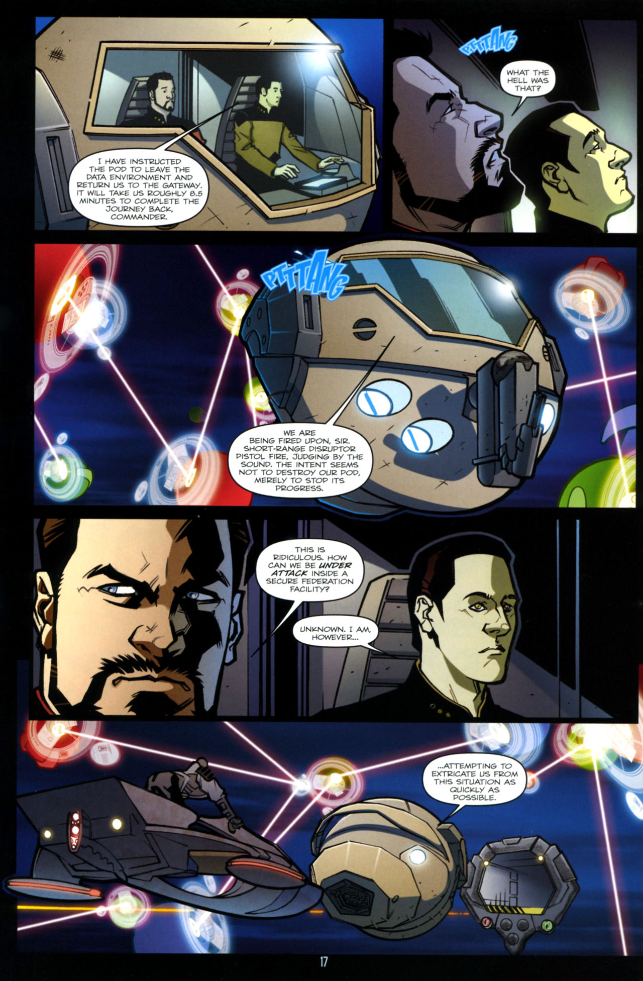 Read online Star Trek: The Next Generation: Intelligence Gathering comic -  Issue #1 - 20