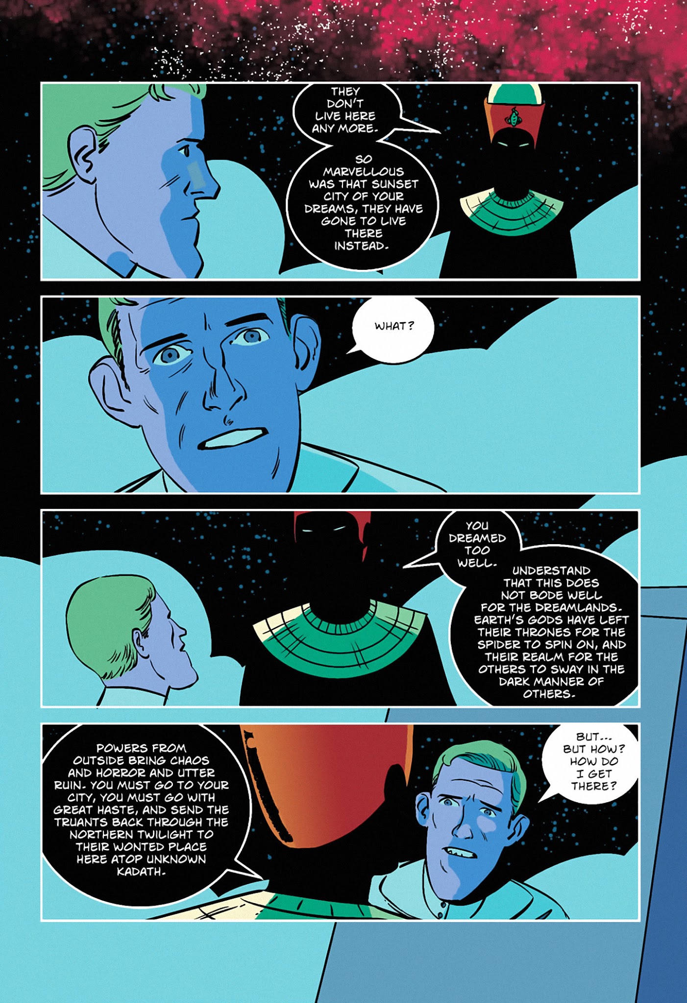 Read online The Dream-Quest of Unknown Kadath comic -  Issue # TPB - 130