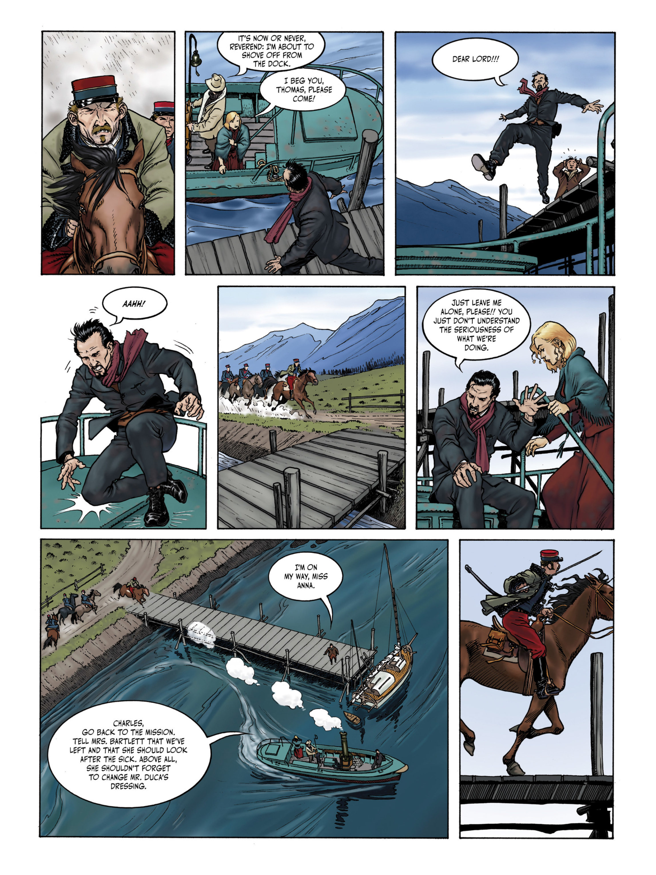 Read online Cape Horn comic -  Issue #2 - 10