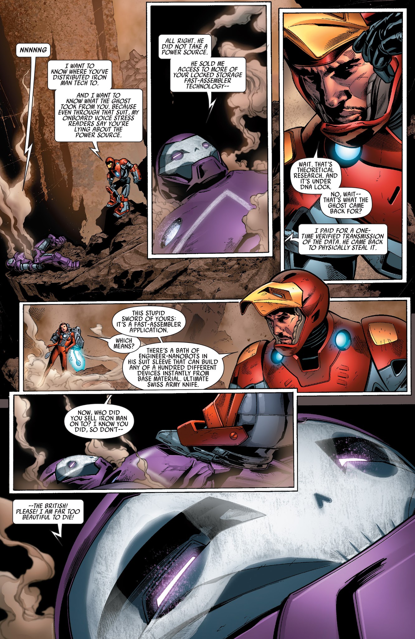 Read online Ultimate Armor Wars comic -  Issue #3 - 7