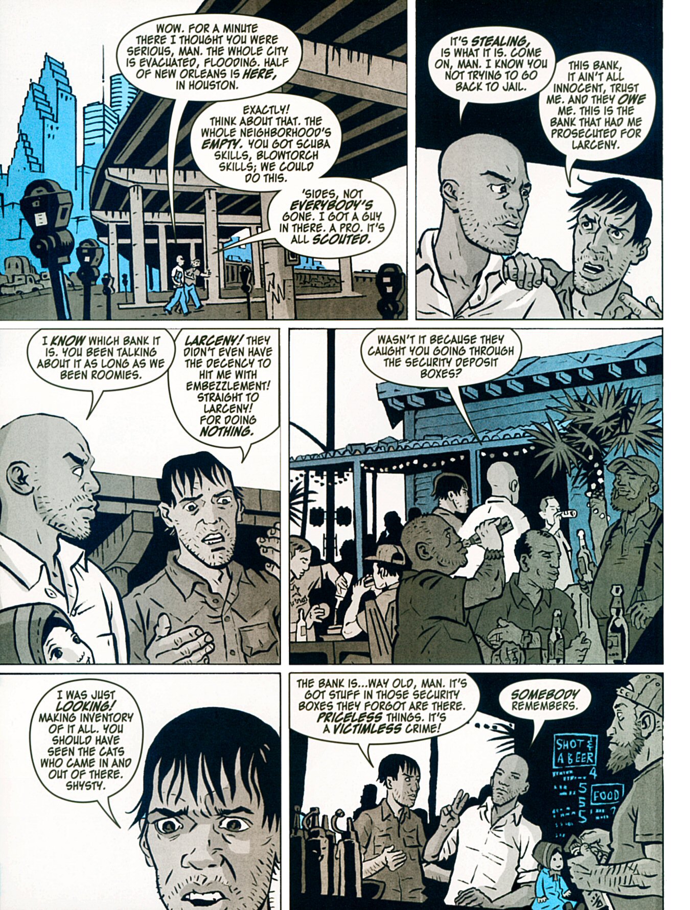 Read online Dark Rain: A New Orleans Story comic -  Issue # TPB - 29
