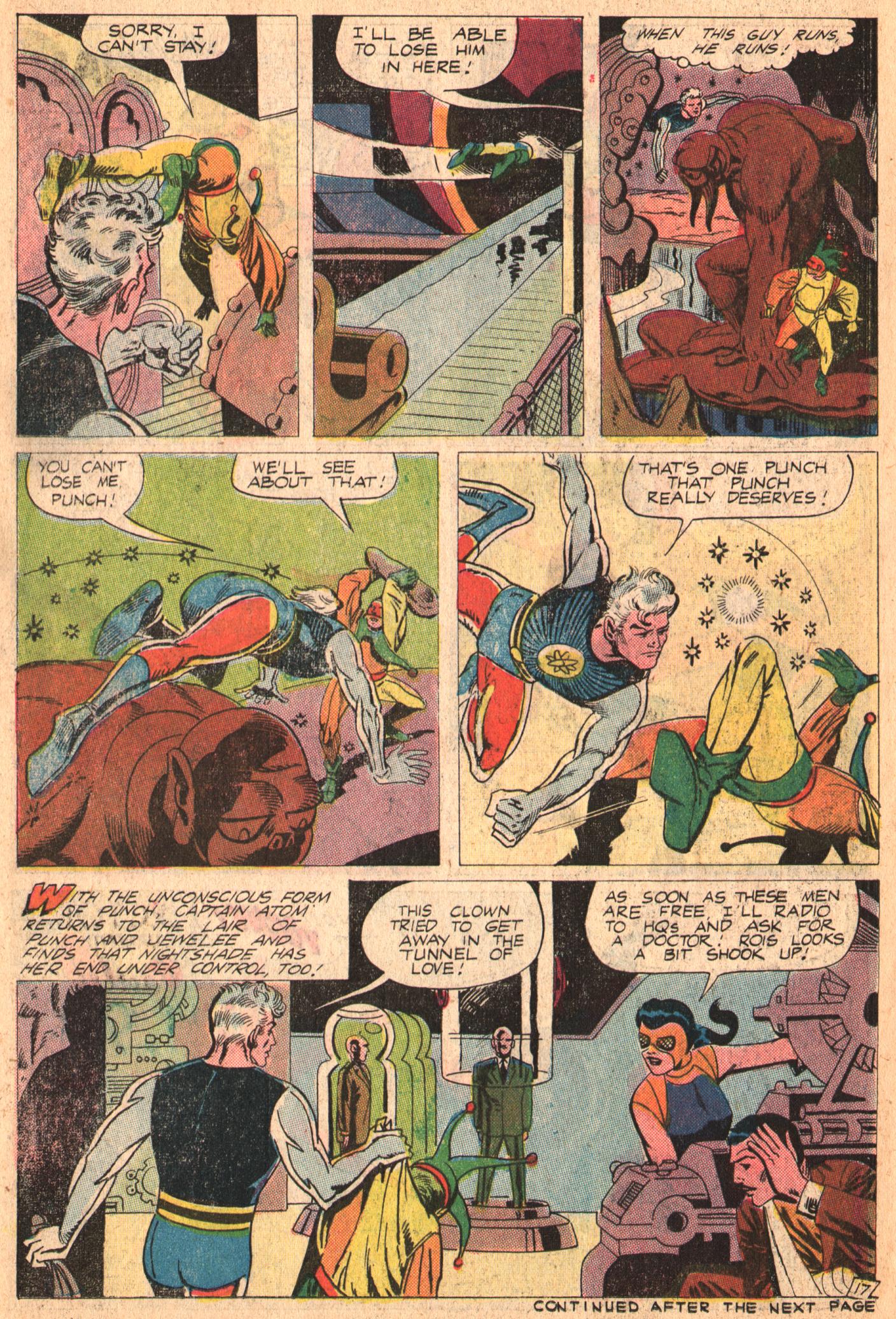 Read online Captain Atom (1965) comic -  Issue #85 - 22