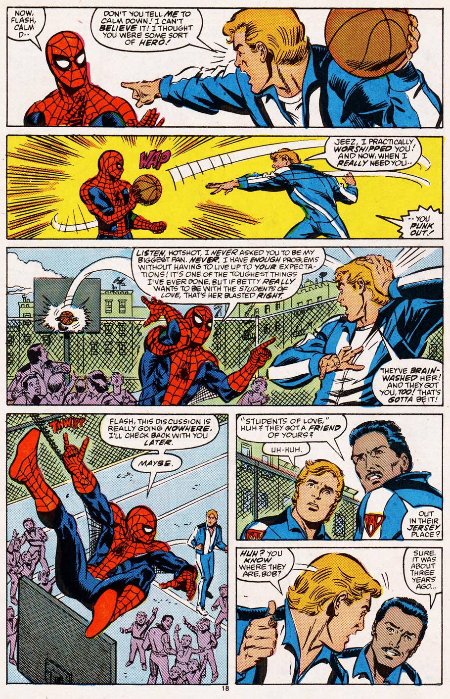 Read online Web of Spider-Man (1985) comic -  Issue #42 - 15