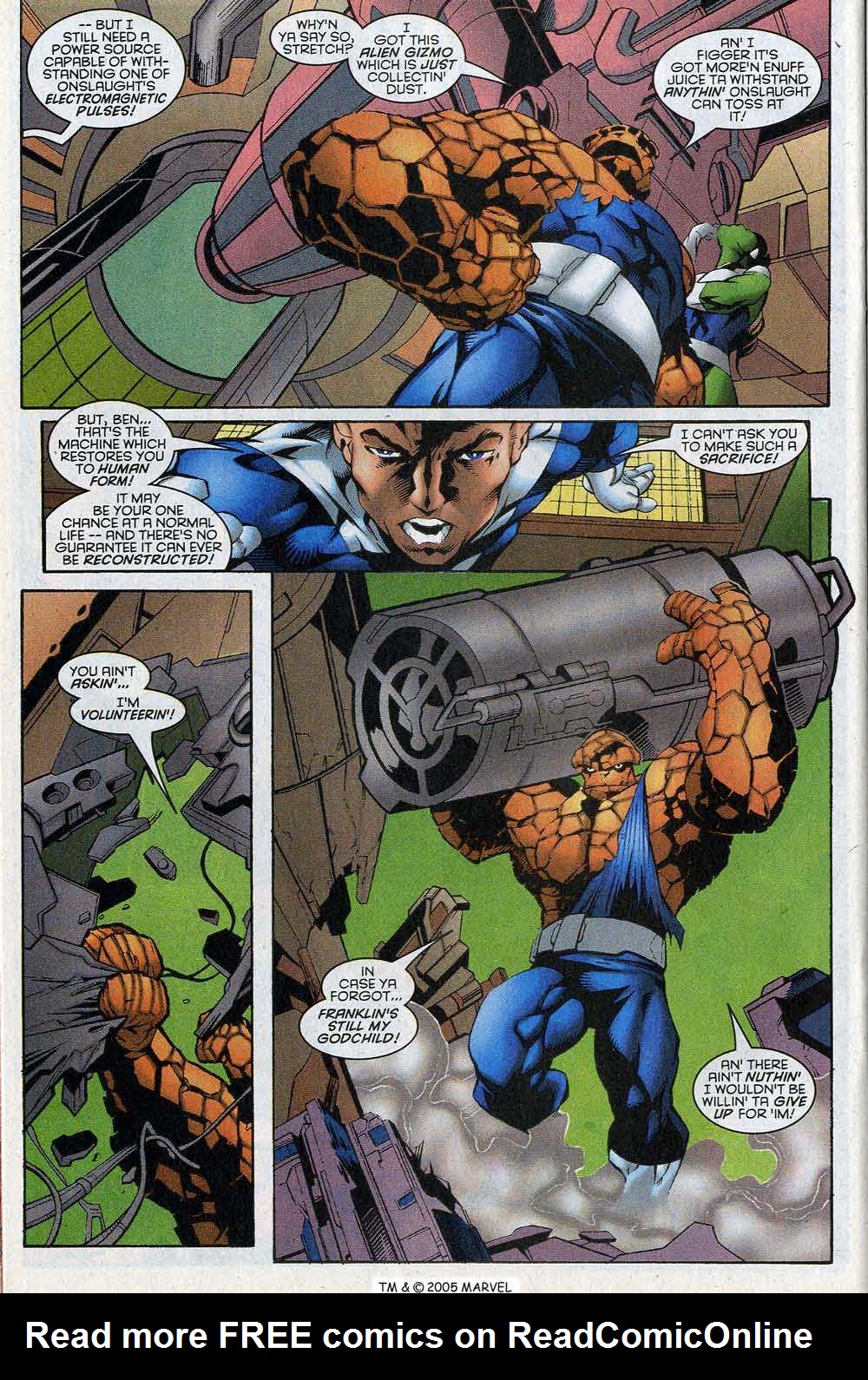 Read online Fantastic Four (1961) comic -  Issue #416 - 34