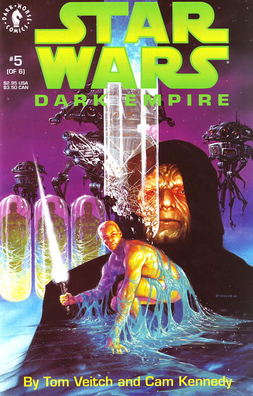 Read online Star Wars: Dark Empire comic -  Issue #5 - 1