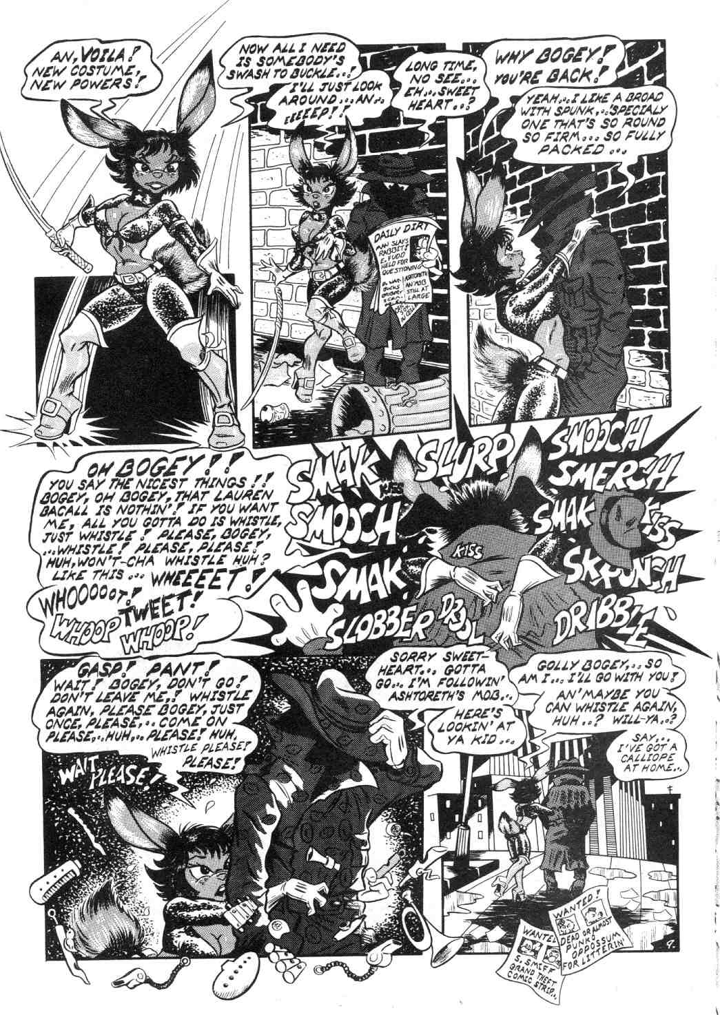 Read online Army  Surplus Komikz Featuring: Cutey Bunny comic -  Issue #1 - 11