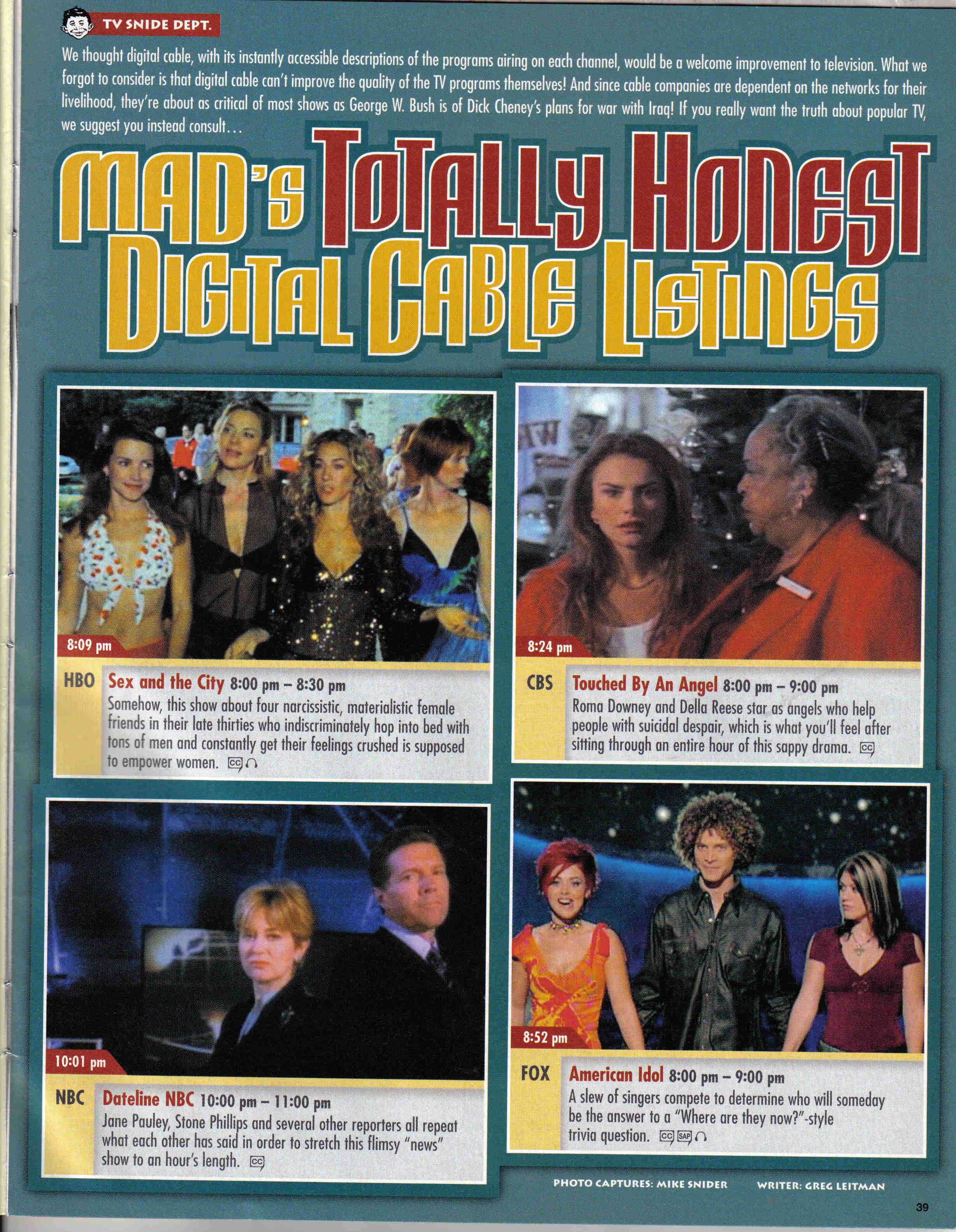 Read online MAD comic -  Issue #427 - 39