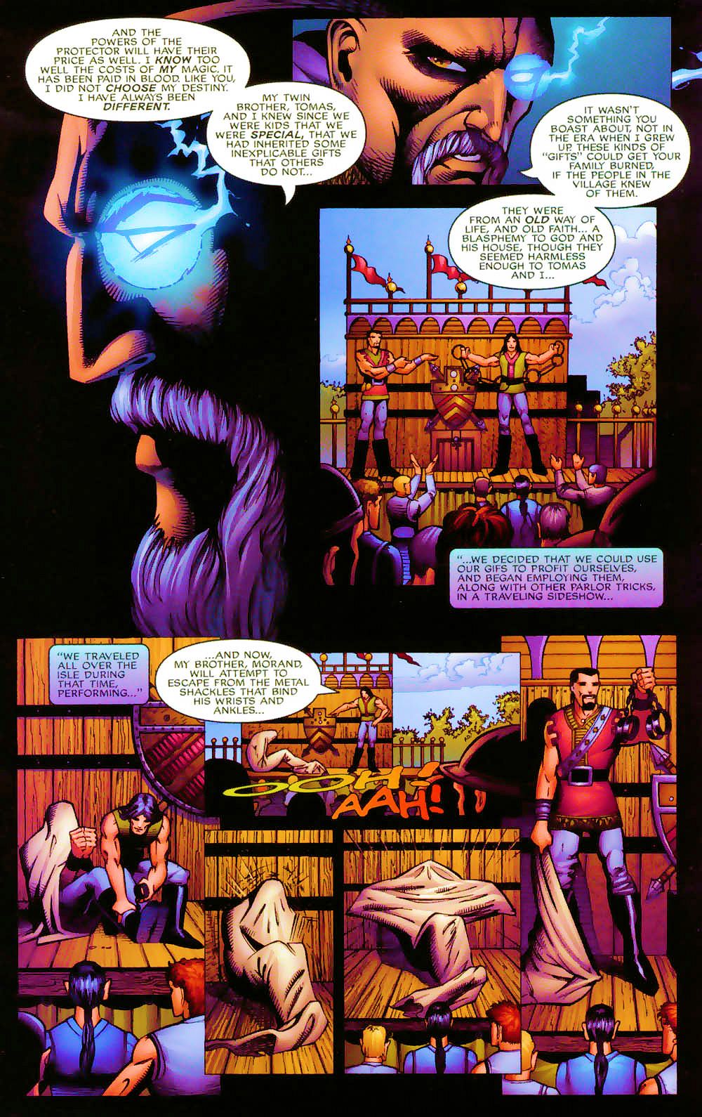 Read online More Than Mortal:  Truths & Legends comic -  Issue #1 - 11