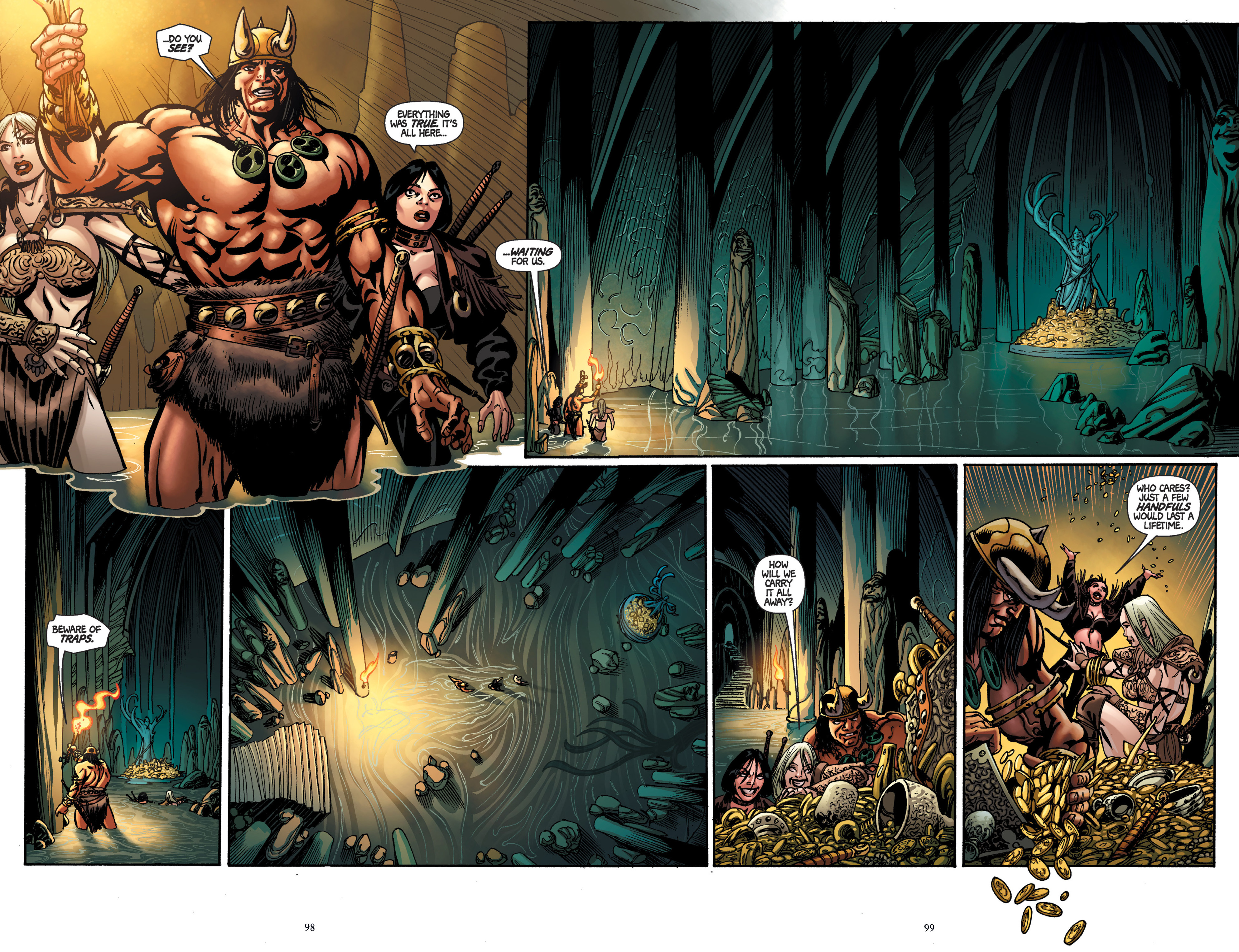 Read online Conan: The Daughters of Midora and Other Stories comic -  Issue # TPB - 89