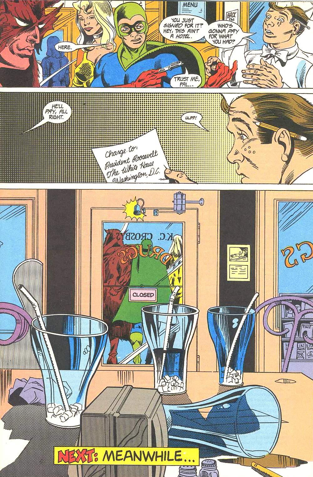 Read online Young All-Stars comic -  Issue #26 - 27