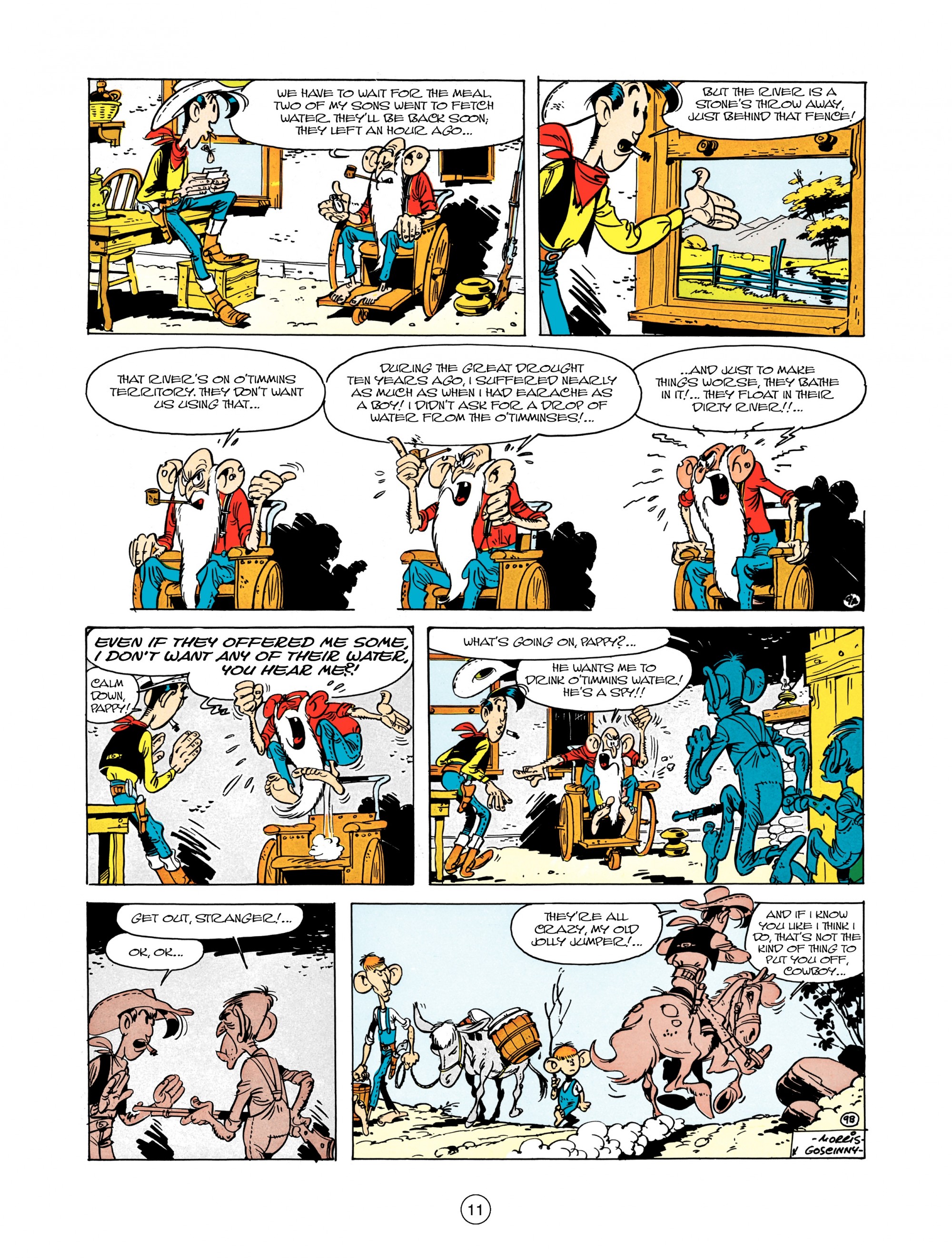 Read online A Lucky Luke Adventure comic -  Issue #12 - 11