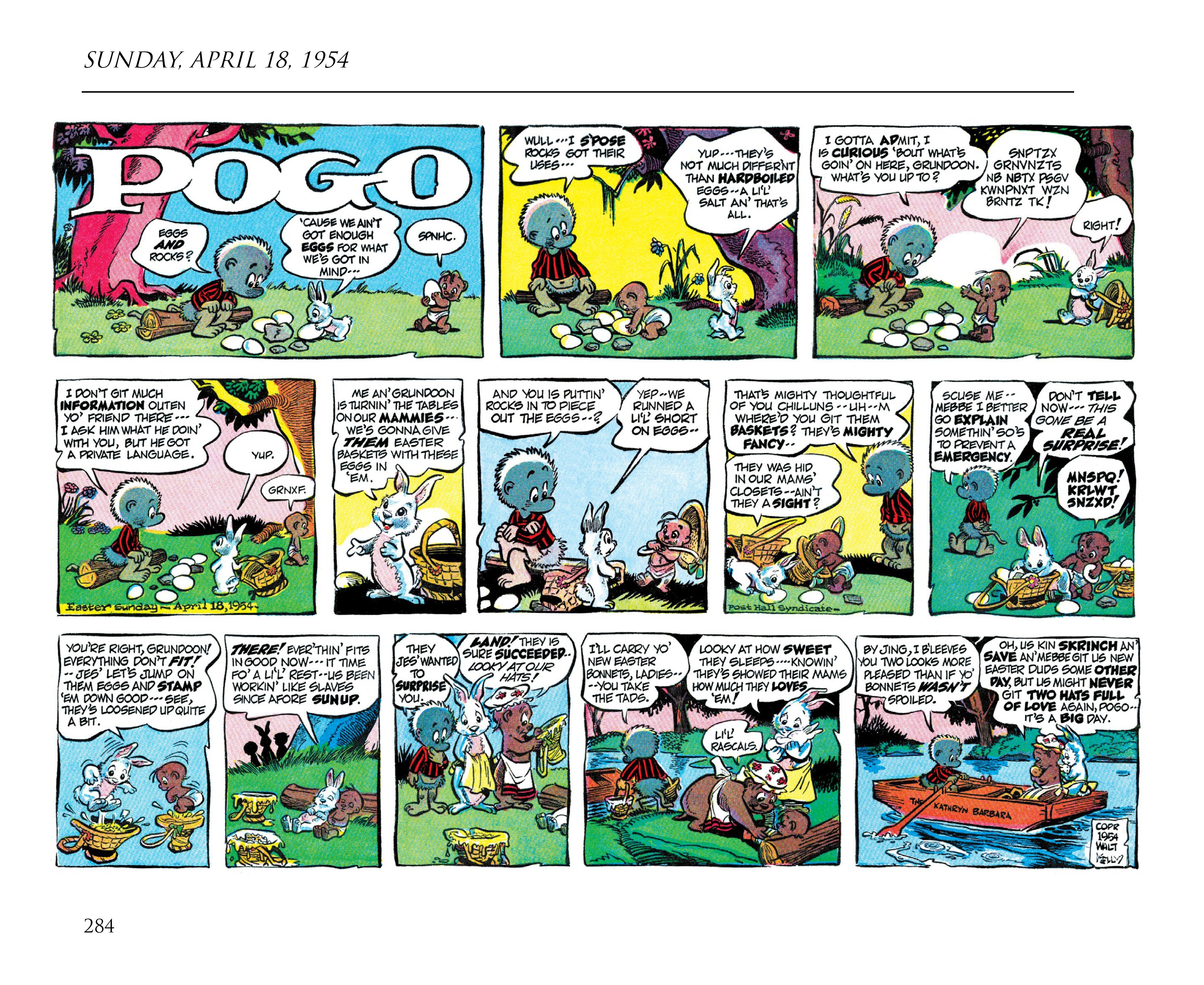 Read online Pogo by Walt Kelly: The Complete Syndicated Comic Strips comic -  Issue # TPB 3 (Part 3) - 96