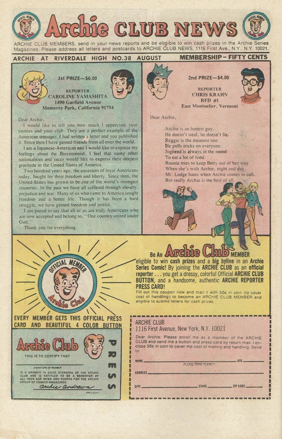 Read online Archie at Riverdale High (1972) comic -  Issue #38 - 18