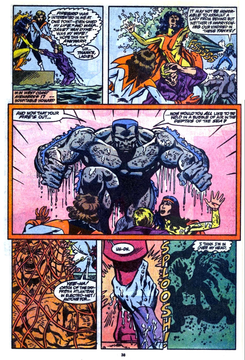 Read online Avengers West Coast (1989) comic -  Issue # Annual 5 - 36