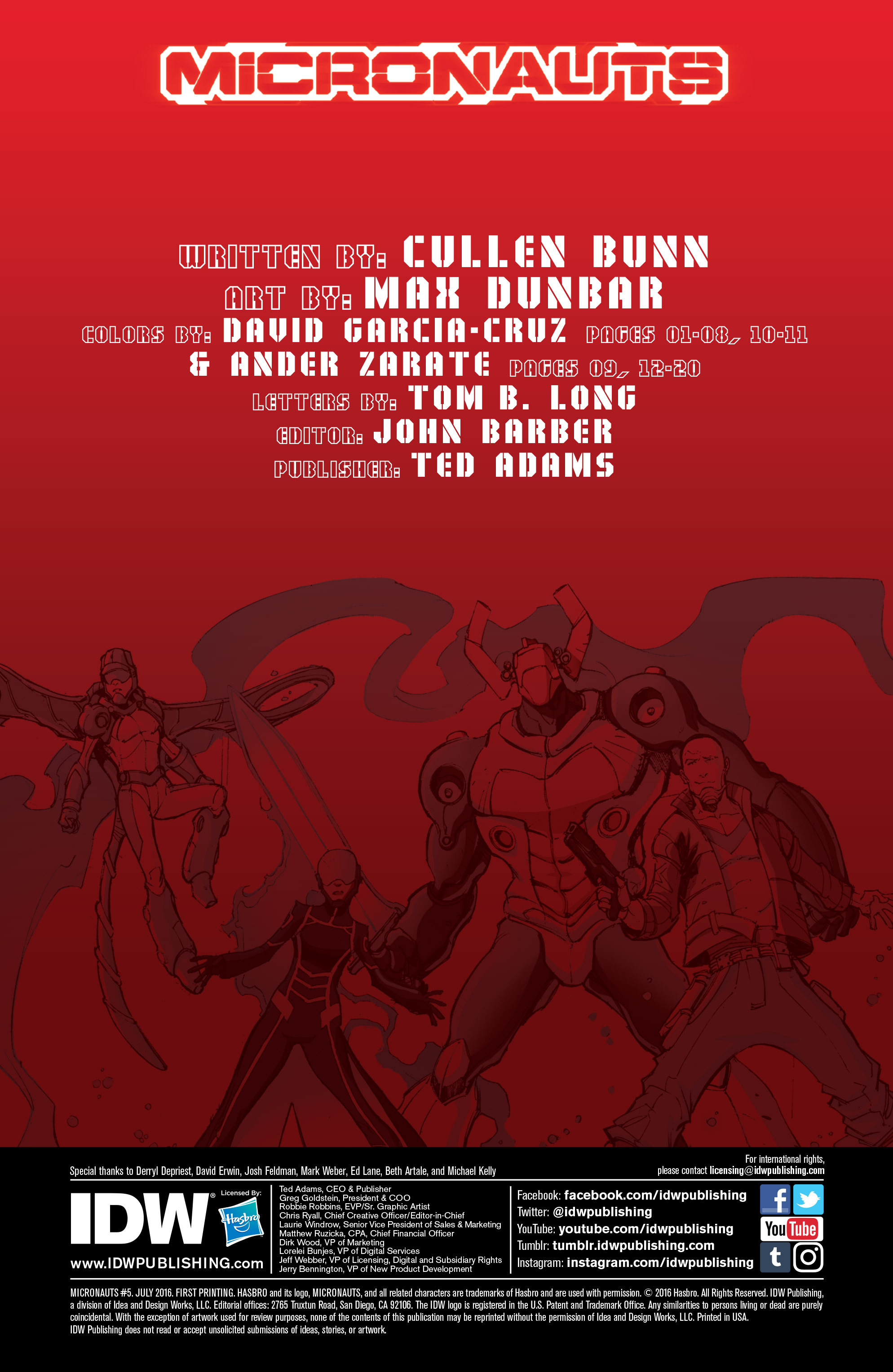 Read online Micronauts (2016) comic -  Issue #5 - 2