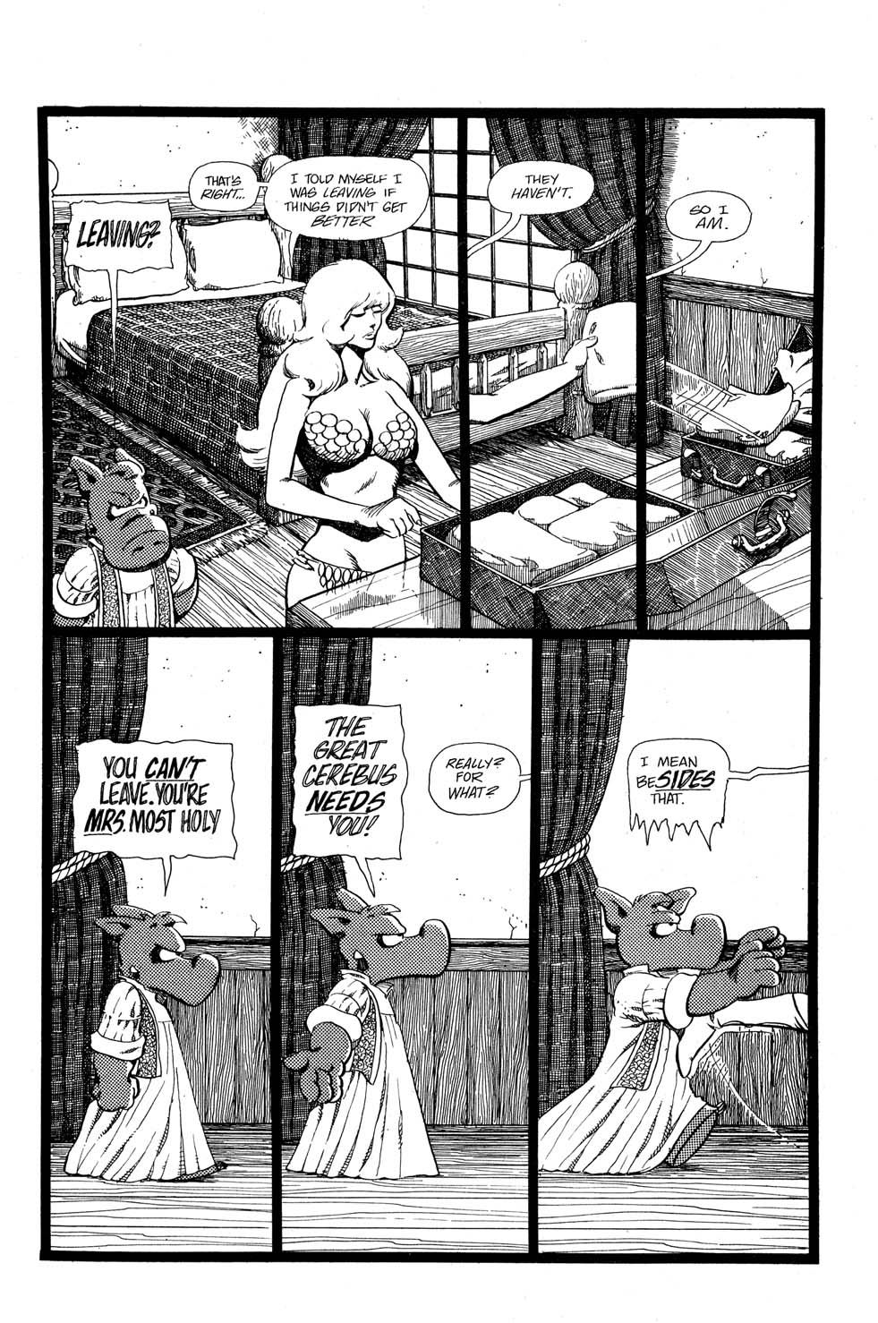 Read online Cerebus comic -  Issue #73 - 10