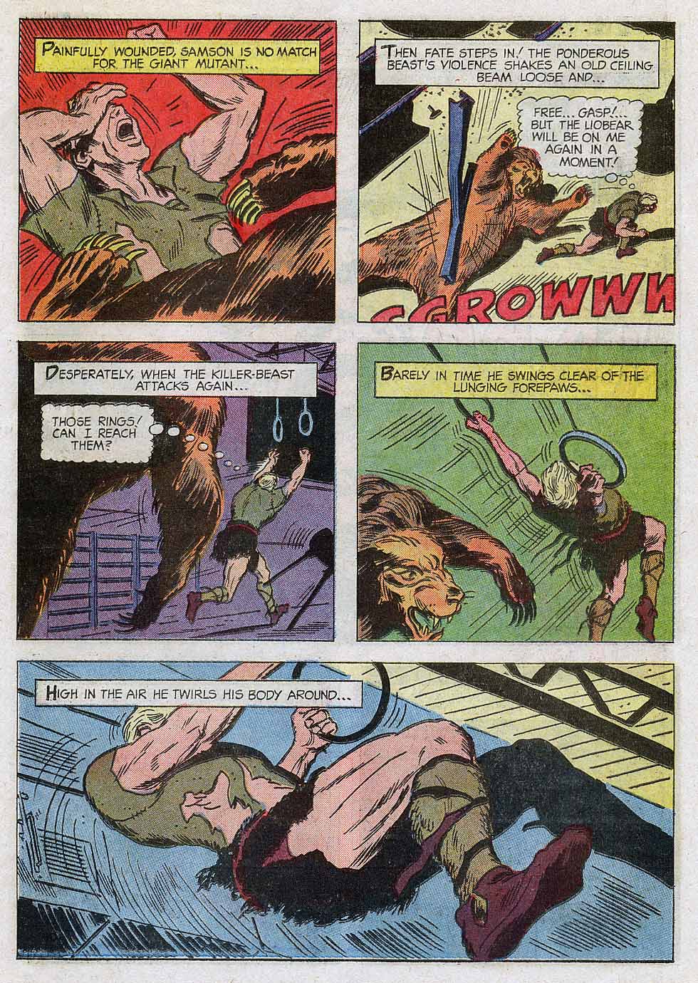 Read online Mighty Samson (1964) comic -  Issue #1 - 11
