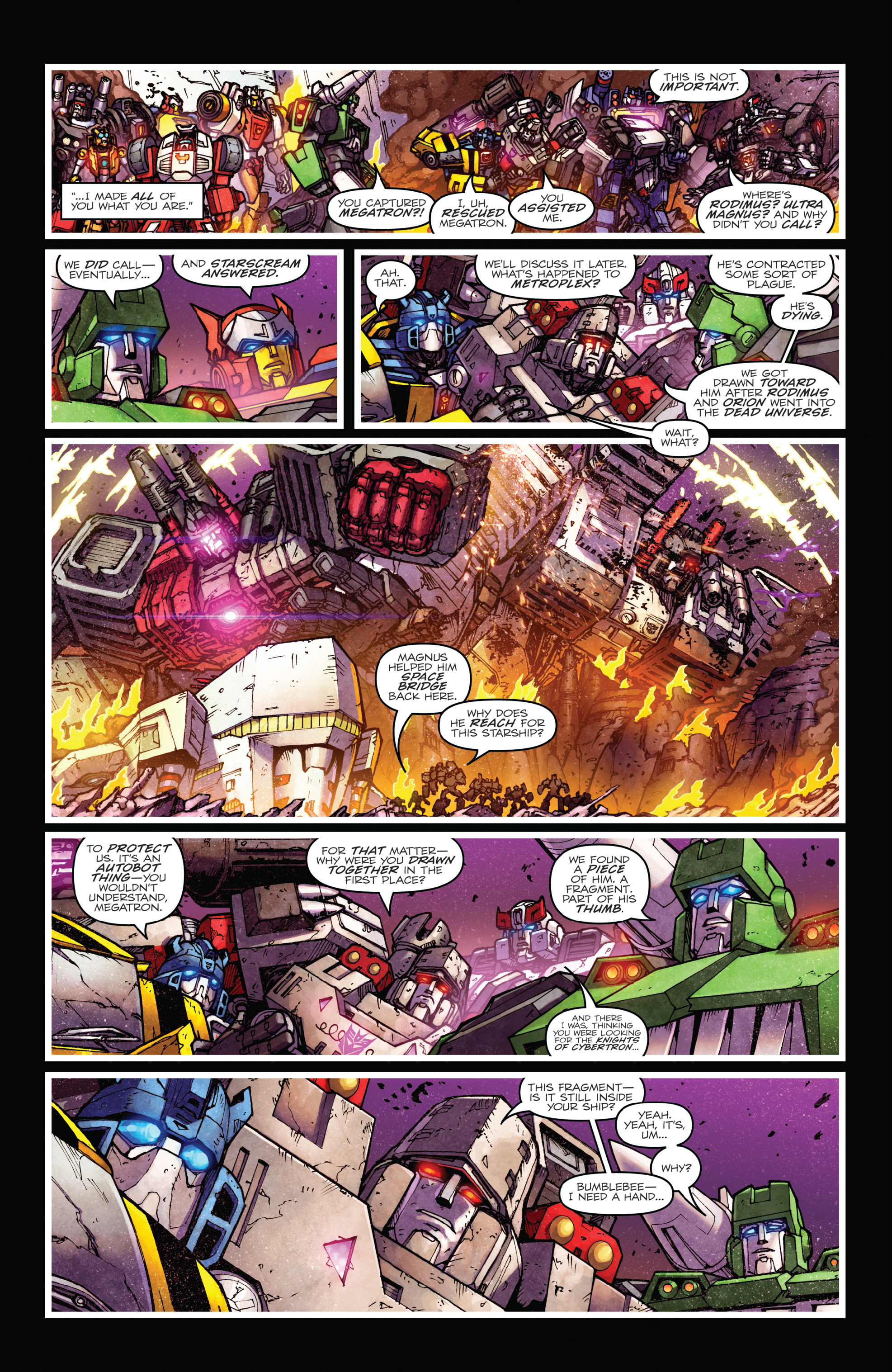 Read online The Transformers: Dark Cybertron Finale comic -  Issue # Full - 61