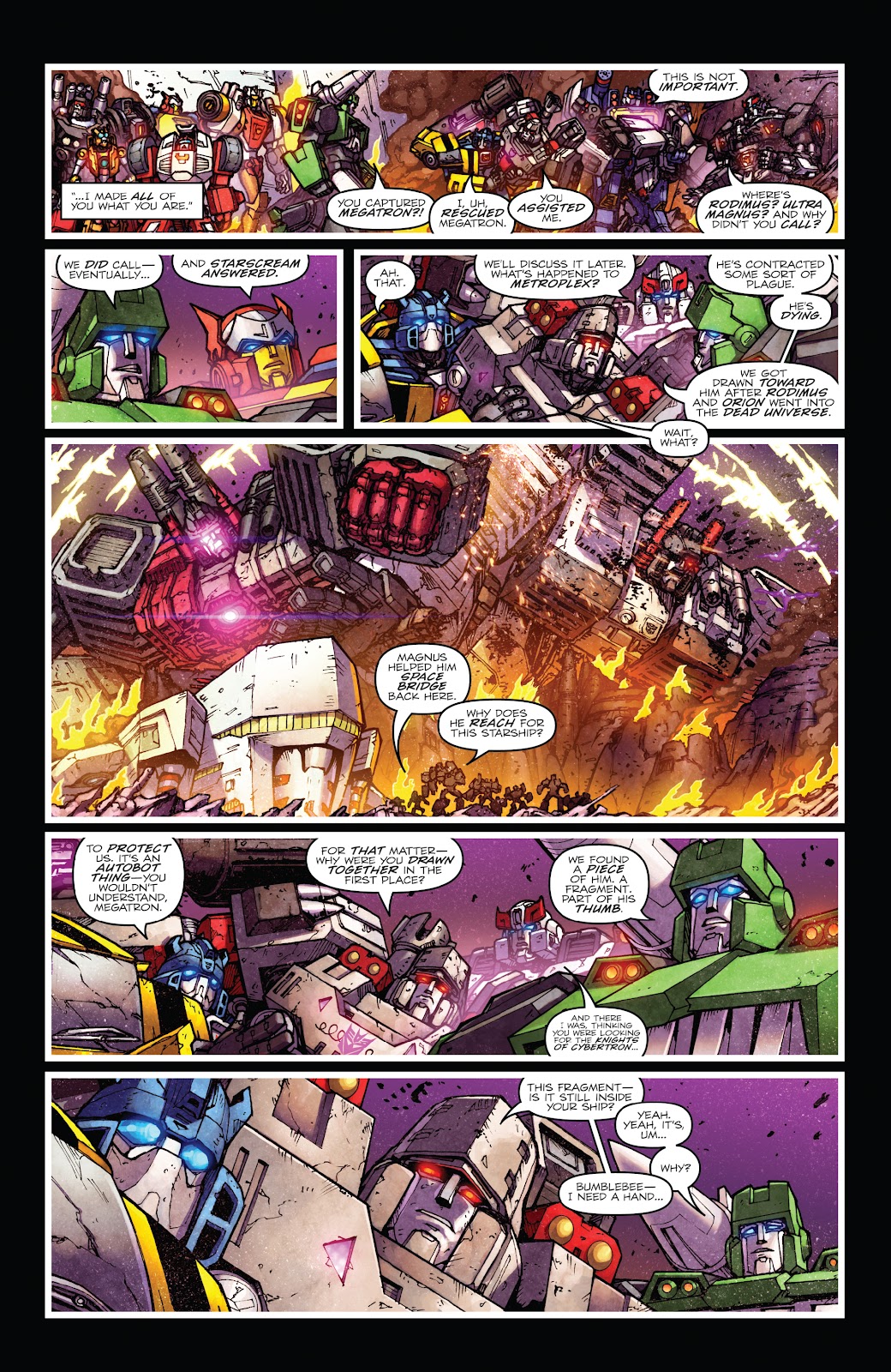 The Transformers: Dark Cybertron Finale issue Full - Page 61