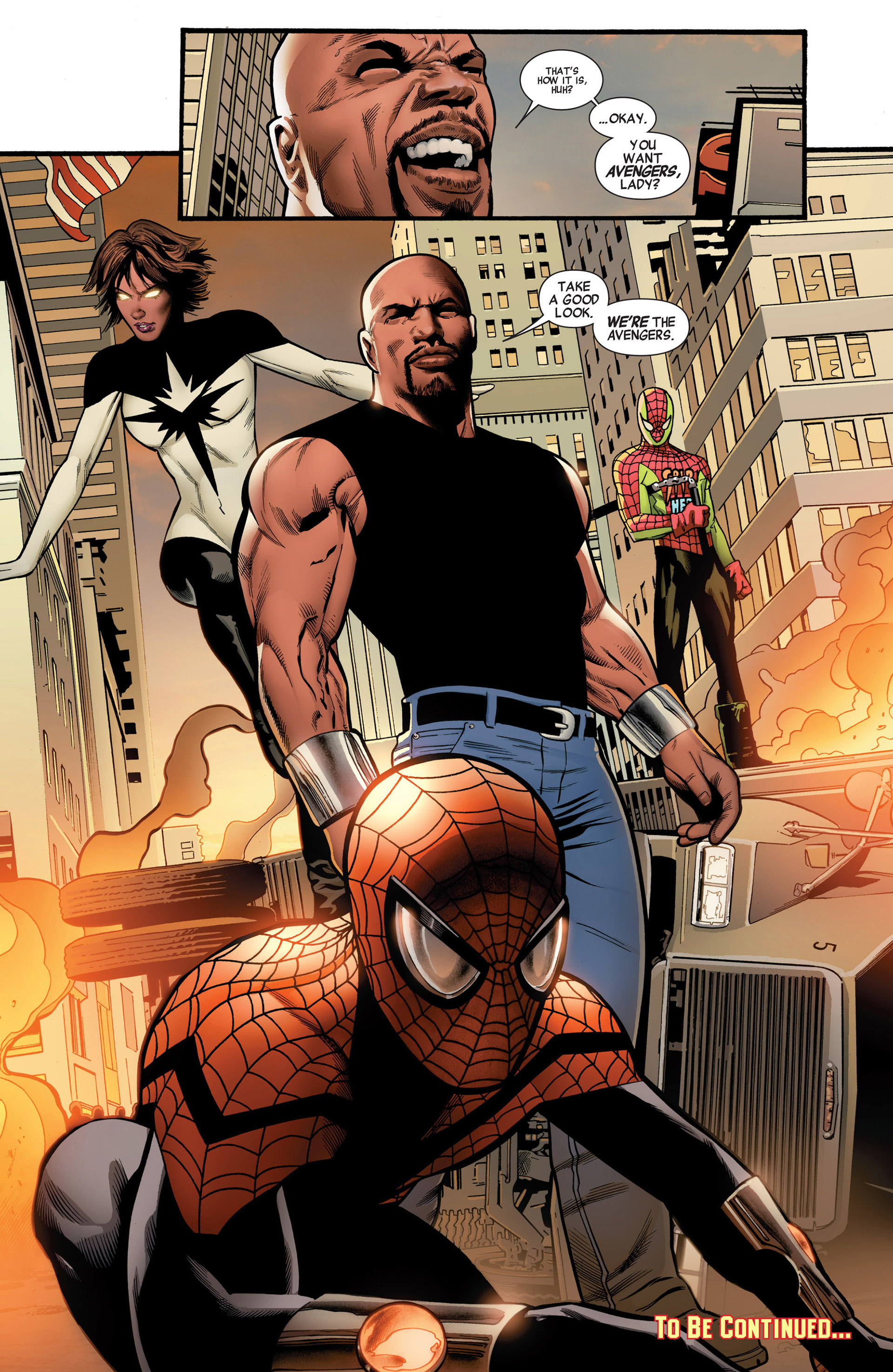 Read online Mighty Avengers comic -  Issue #1 - 22