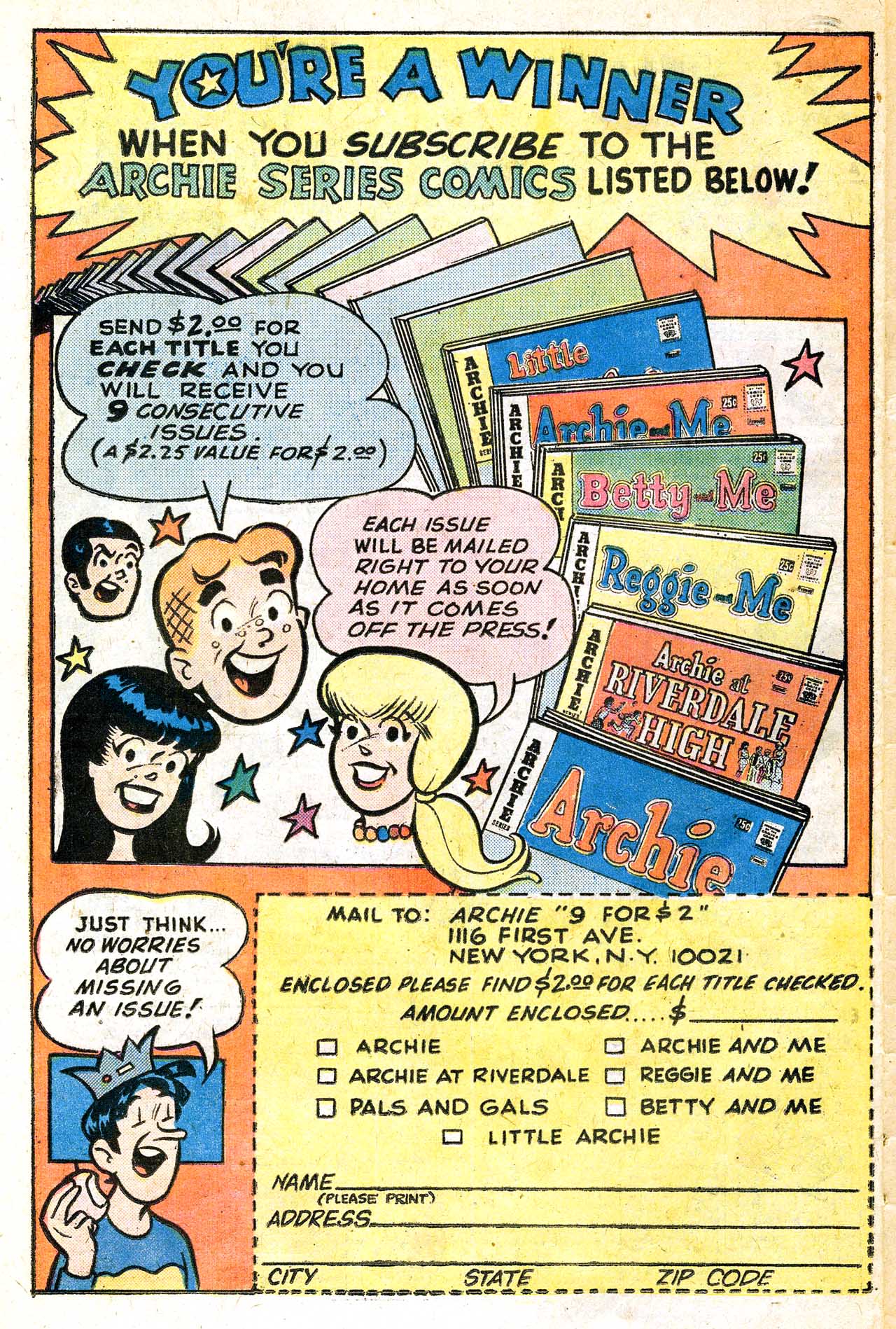 Read online Archie's TV Laugh-Out comic -  Issue #30 - 26