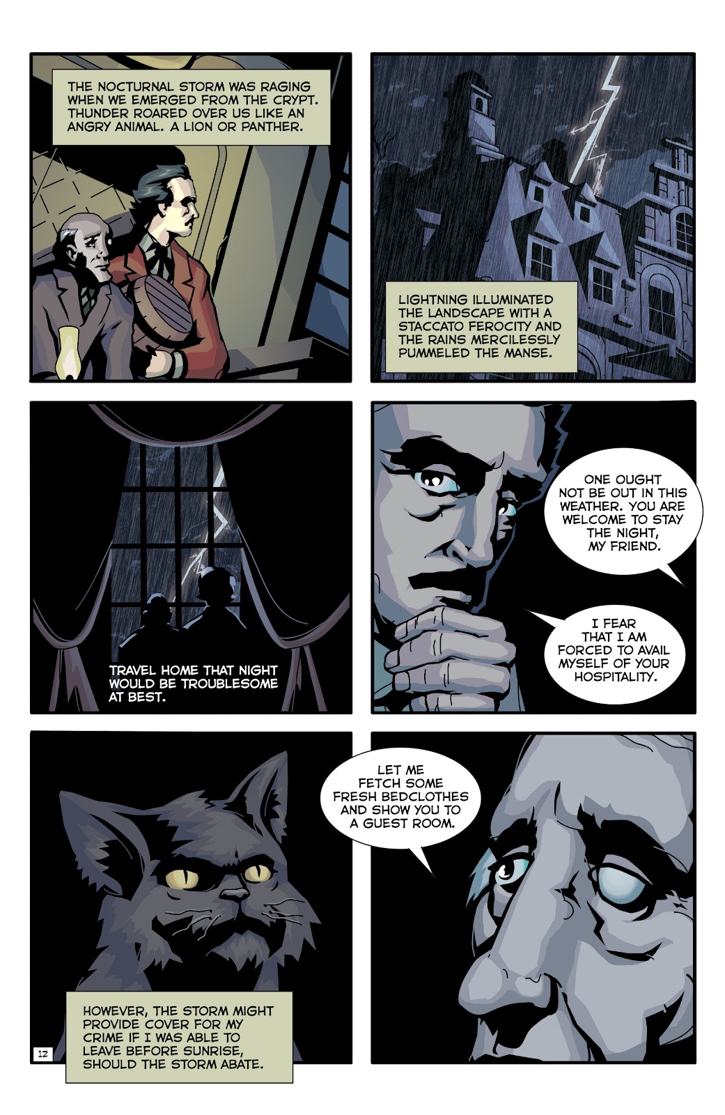 Read online Edgar Allan Poe's Snifter of Terror Season Two comic Issue 1
