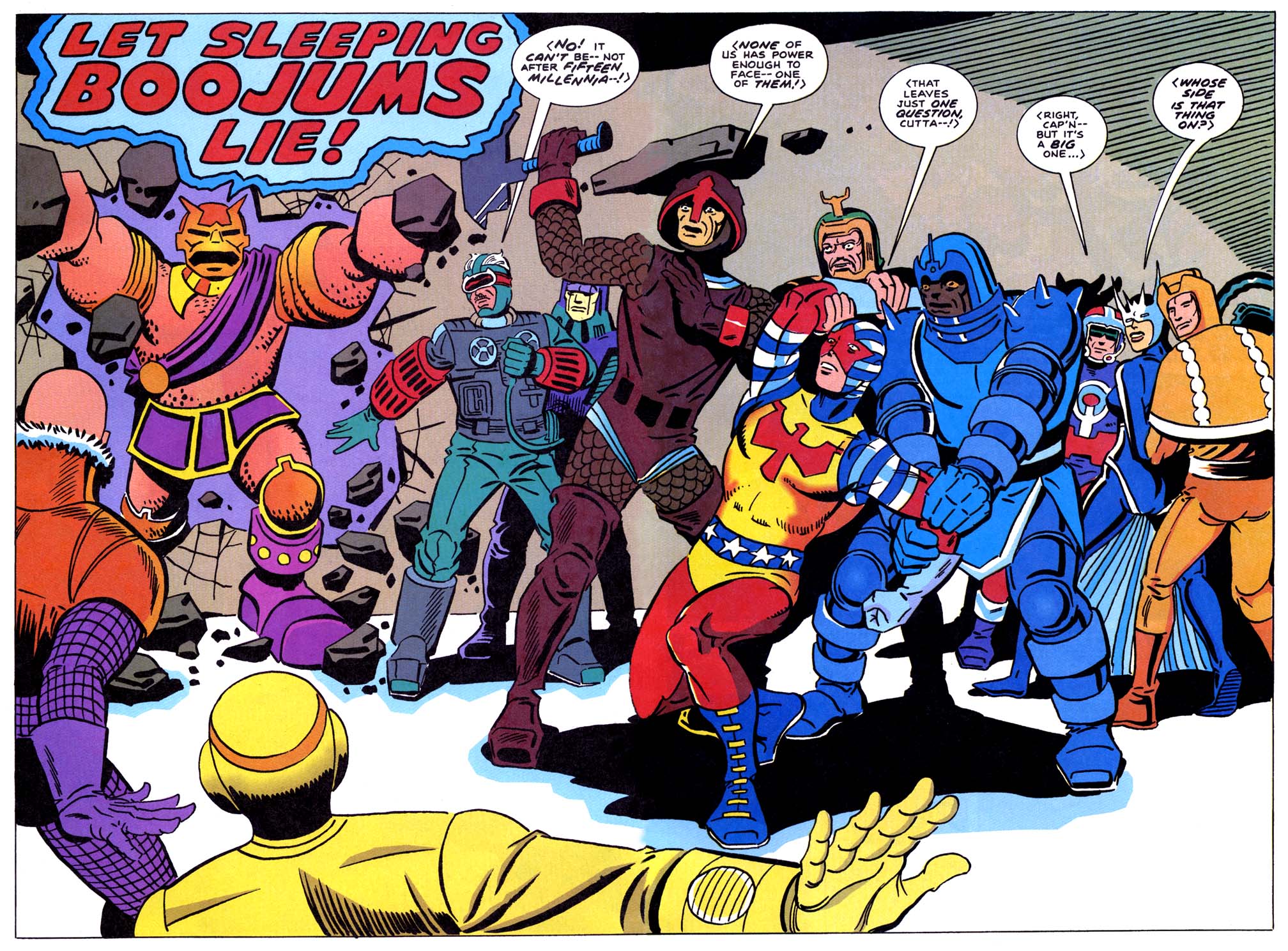 Read online Jack Kirby's Secret City Saga comic -  Issue #4 - 4