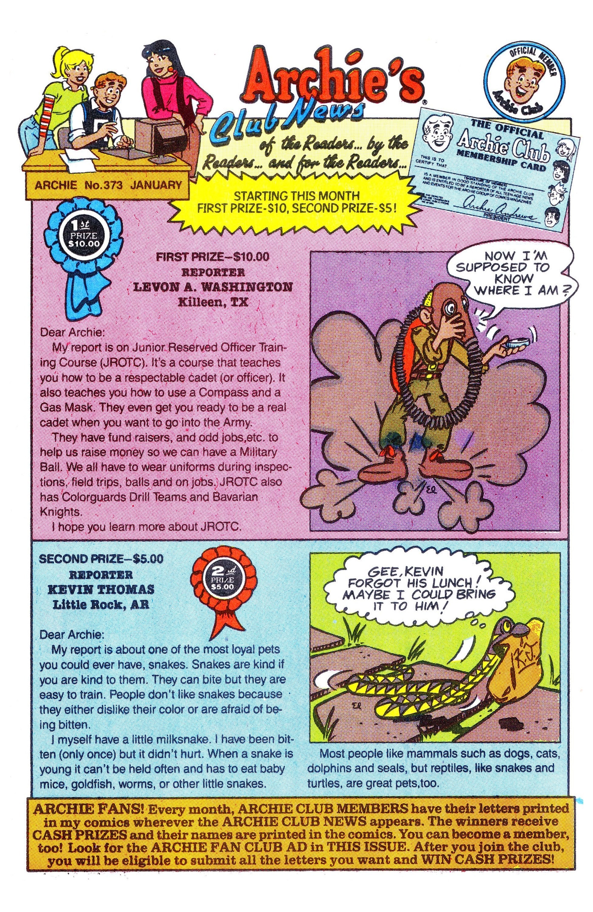 Read online Archie (1960) comic -  Issue #373 - 8