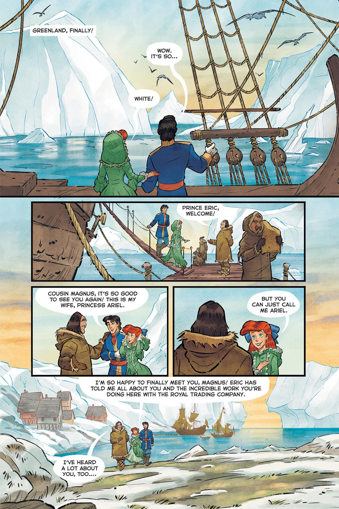 Read online Ariel and the Curse of the Sea Witches comic -  Issue # TPB - 7